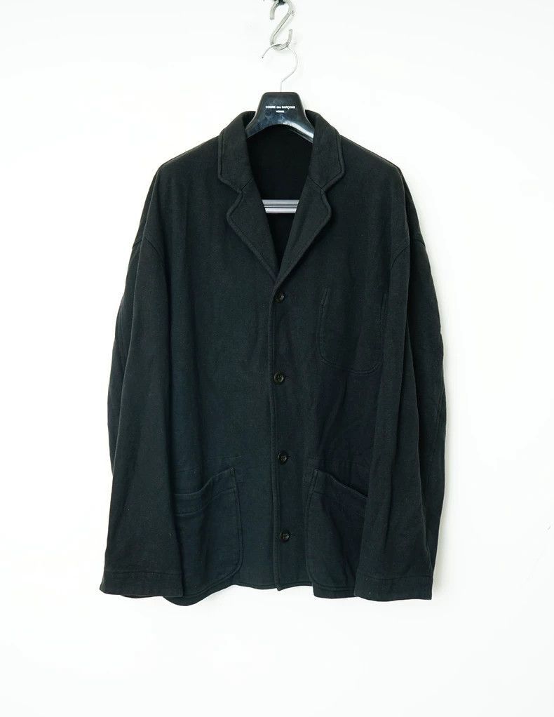 Yohji Yamamoto Yohji Yamamoto Loose Dropped Coat by Yohji Yamamoto Size US M / EU 48-50 / 2 - 1 Thumbnail