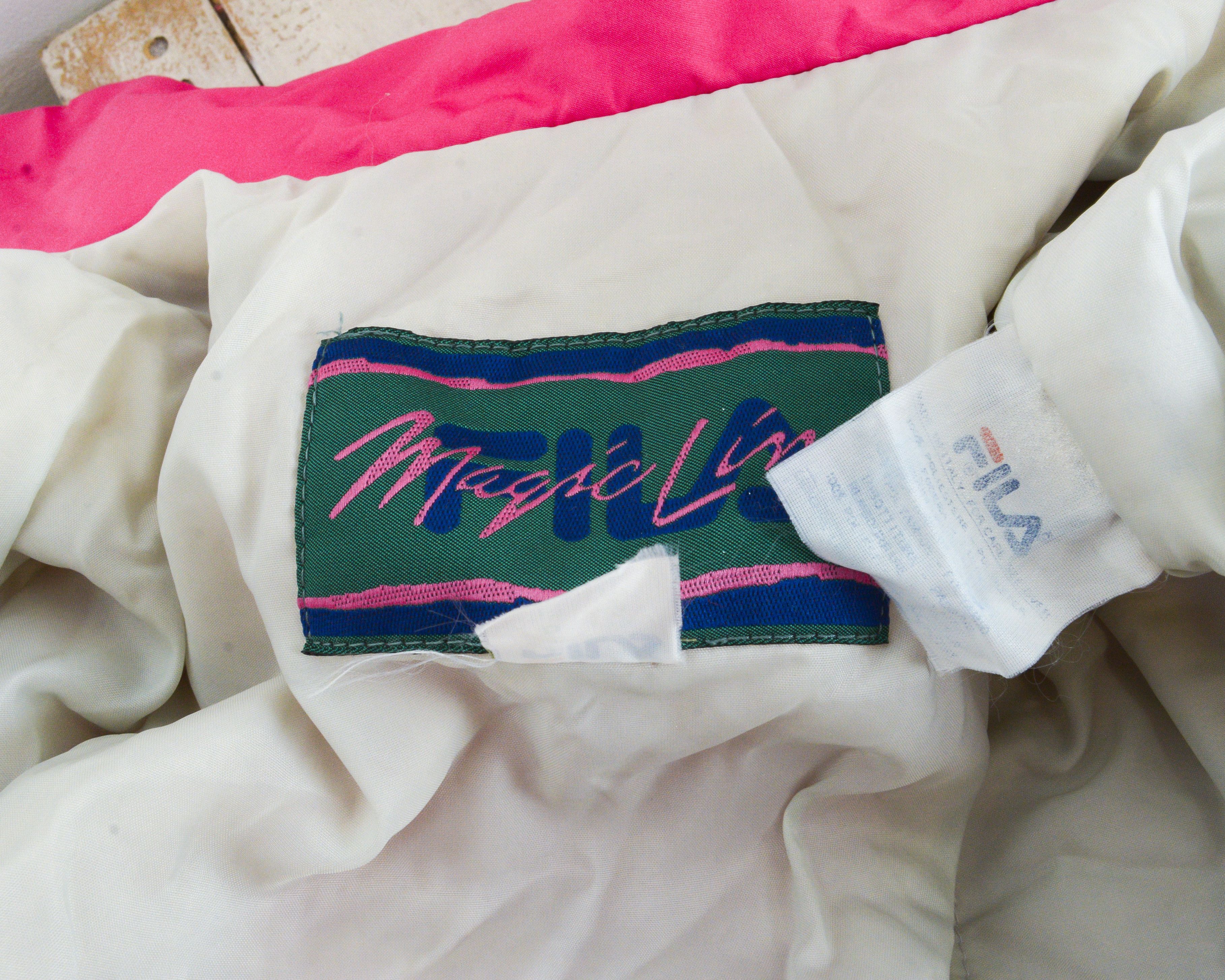Fila × Vintage Magic Line Ski Suit L US12 Jumpsuit Overalls Coveralls 80s Size 30" / US 8 / IT 44 - 6 Thumbnail