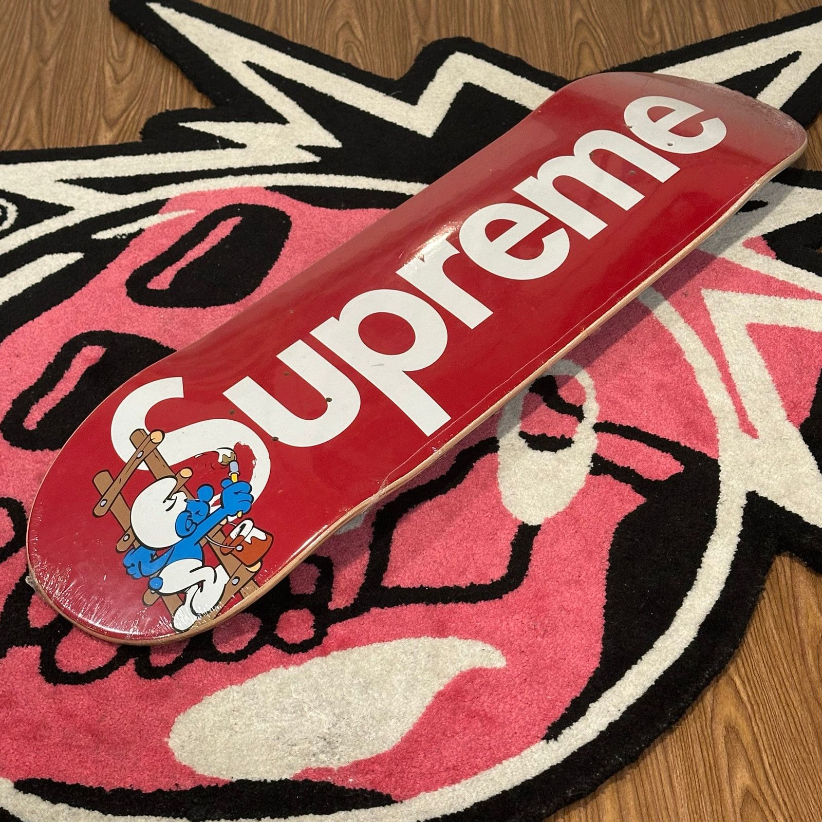 Supreme Smurfs Skateboard Purple - FW20 - US