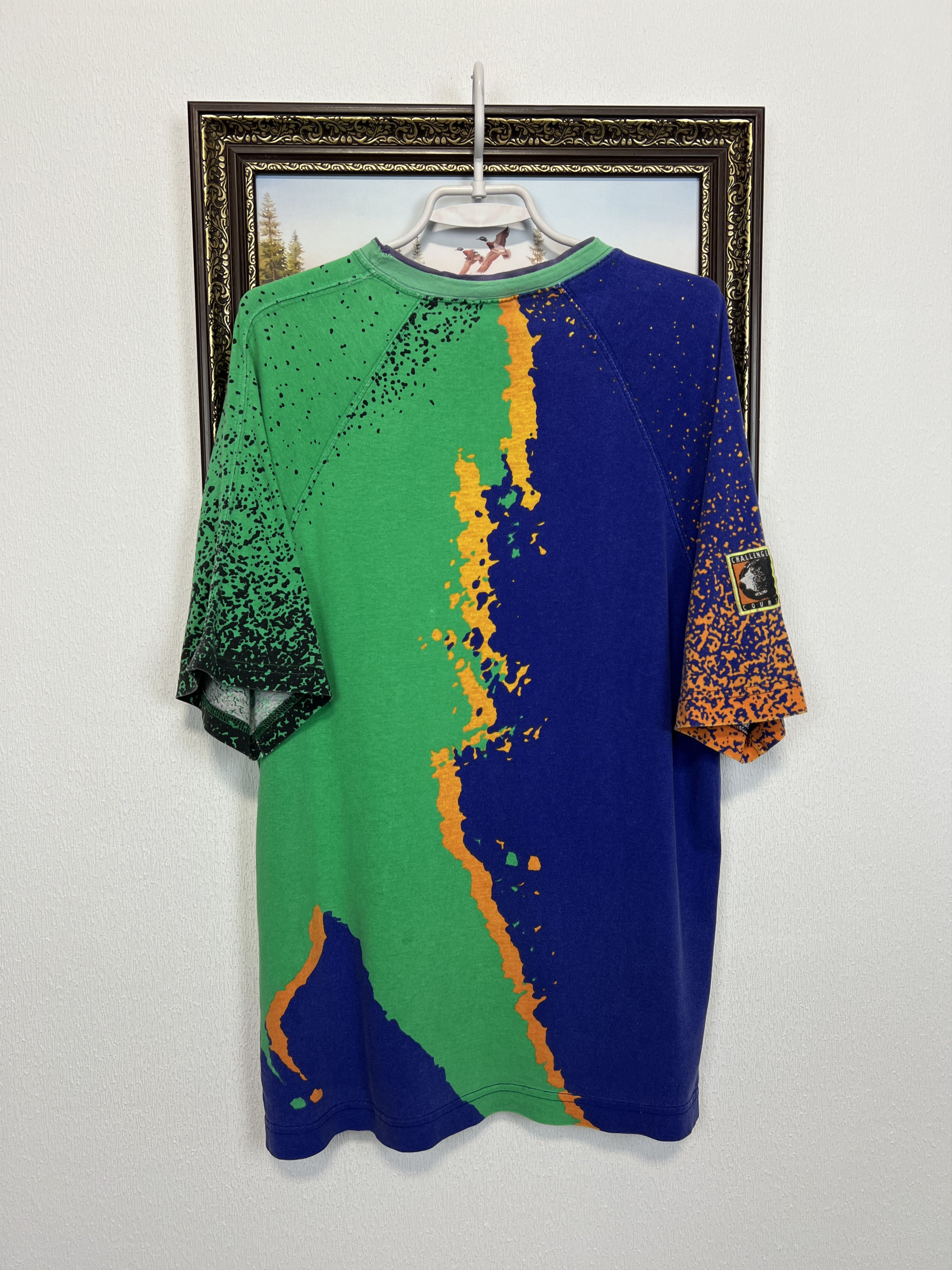 Nike Vintage 90's Challenge Court Andre Agassi Tennis Polo Shirt Size US L / EU 52-54 / 3 - 8 Thumbnail