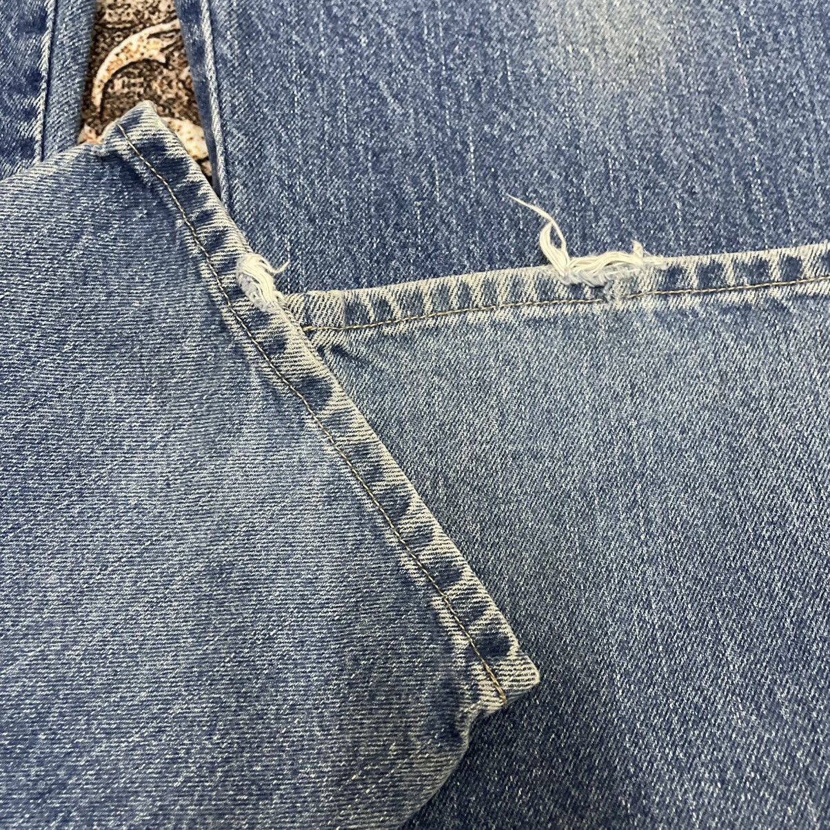 Dickies 🔥Vintage Dickies Skateboard Distress Relaxed Denim Jeans Size US 38 / EU 54 - 7 Thumbnail