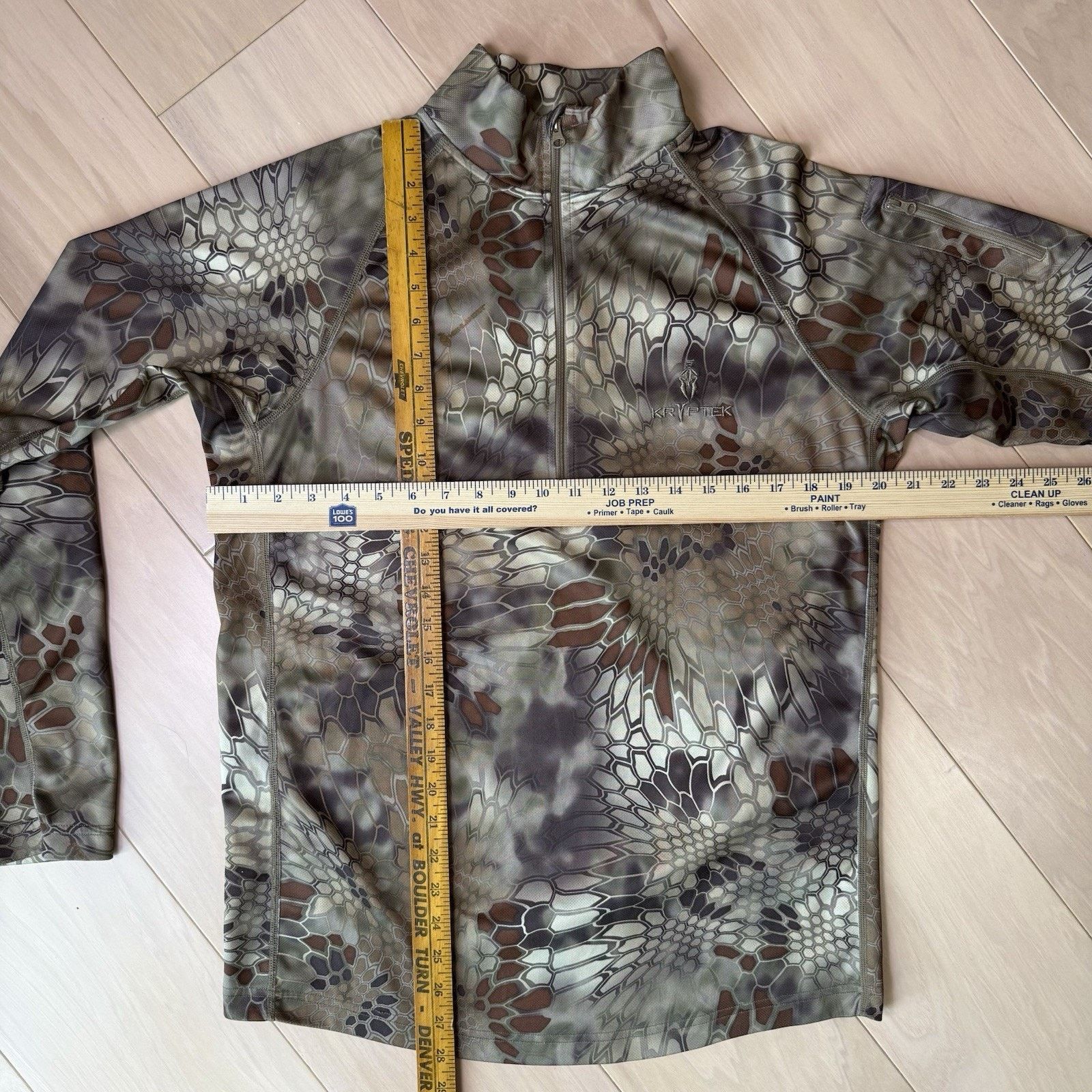 Other Kryptek Cronos 1/2 Zip Pullover M Multicolor Lightweight Size US M / EU 48-50 / 2 - 2 Thumbnail