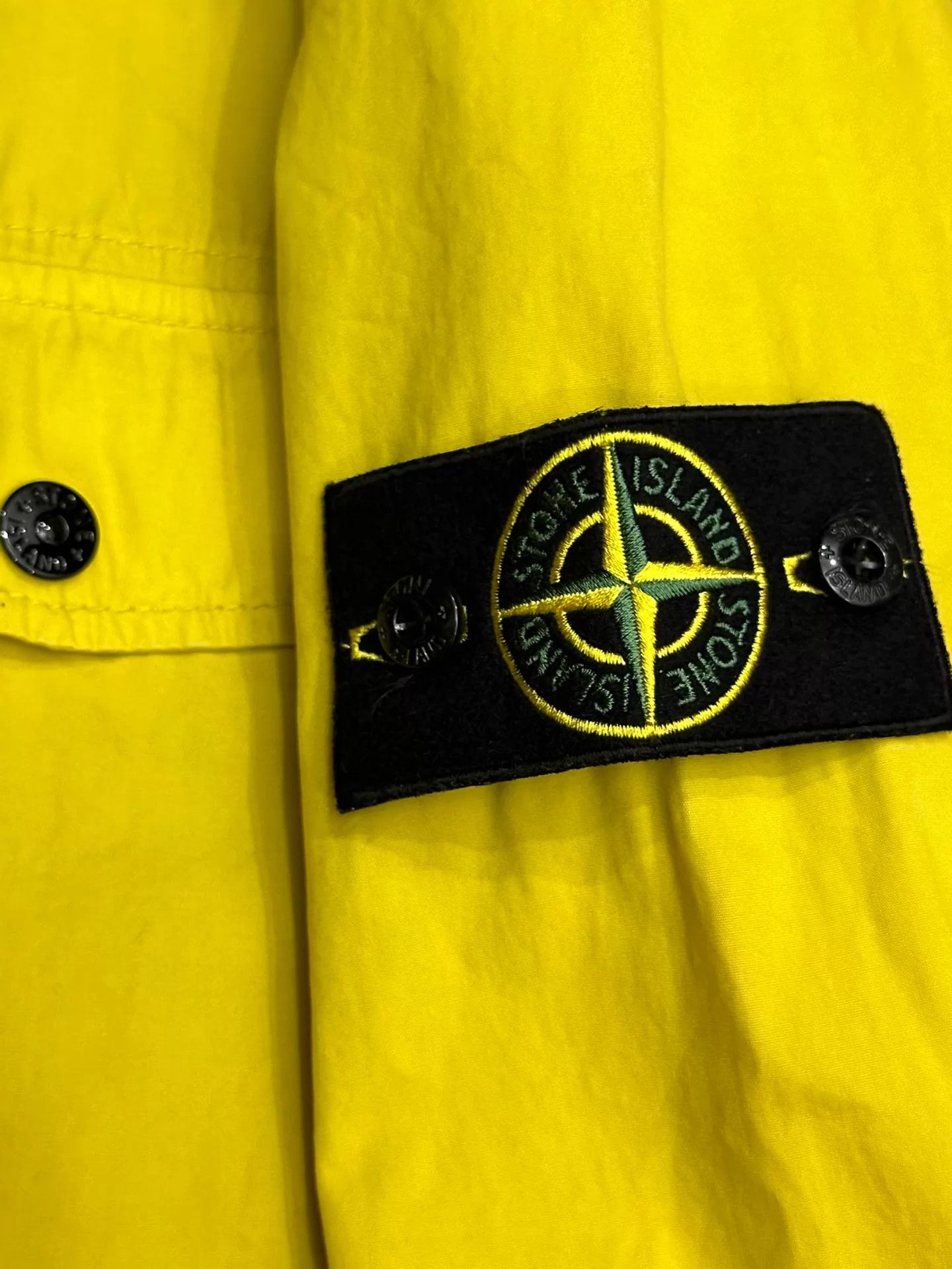 Stone Island Stone Island Washed Jacket Yellow XXL Metal Zips Size US XXL / EU 58 / 5 - 5 Thumbnail
