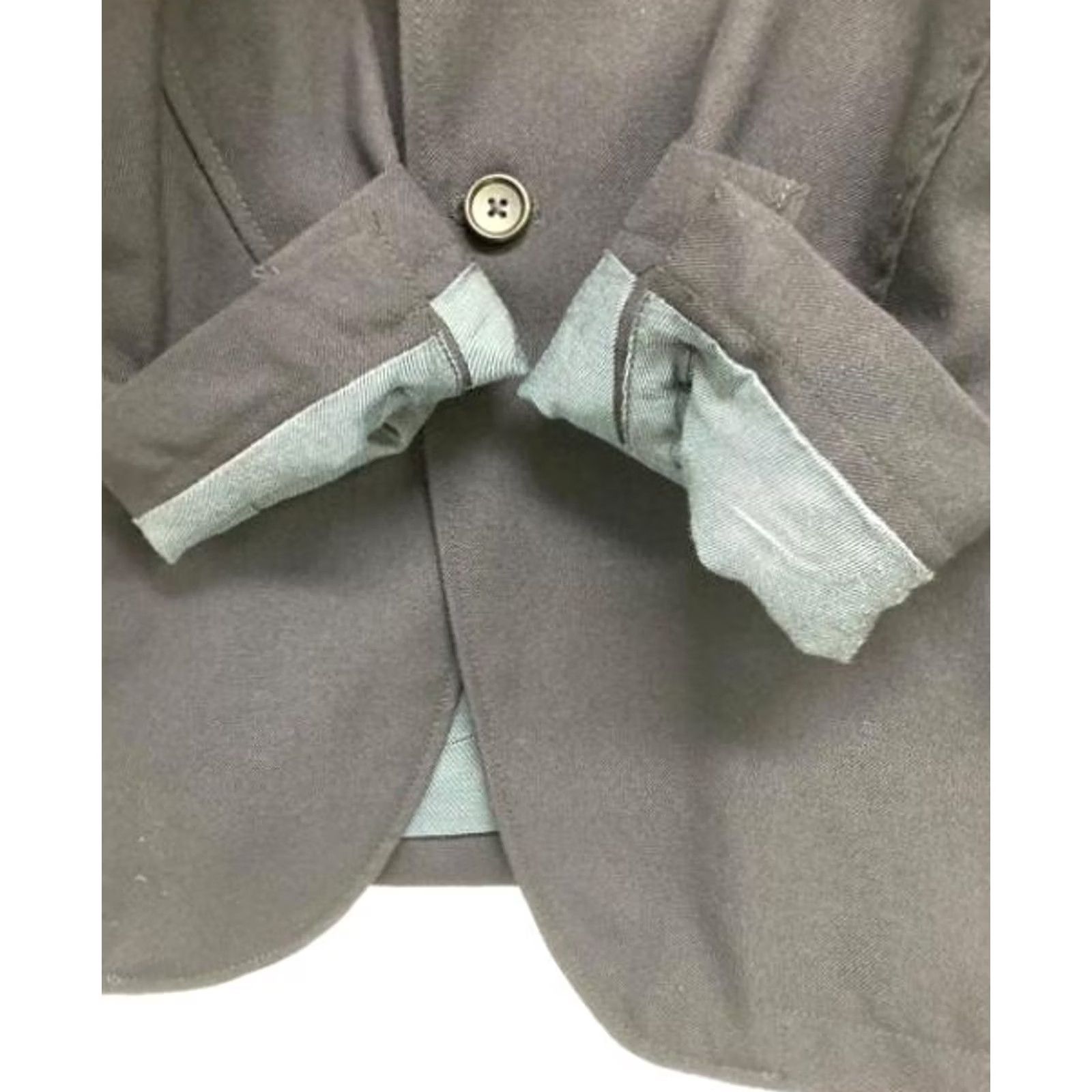 Engineered Garments ENGINEERED GARMENTS BLAZER JACKET MEN SIZE L NAVY WOOL SERGE USED Size 42R - 6 Thumbnail