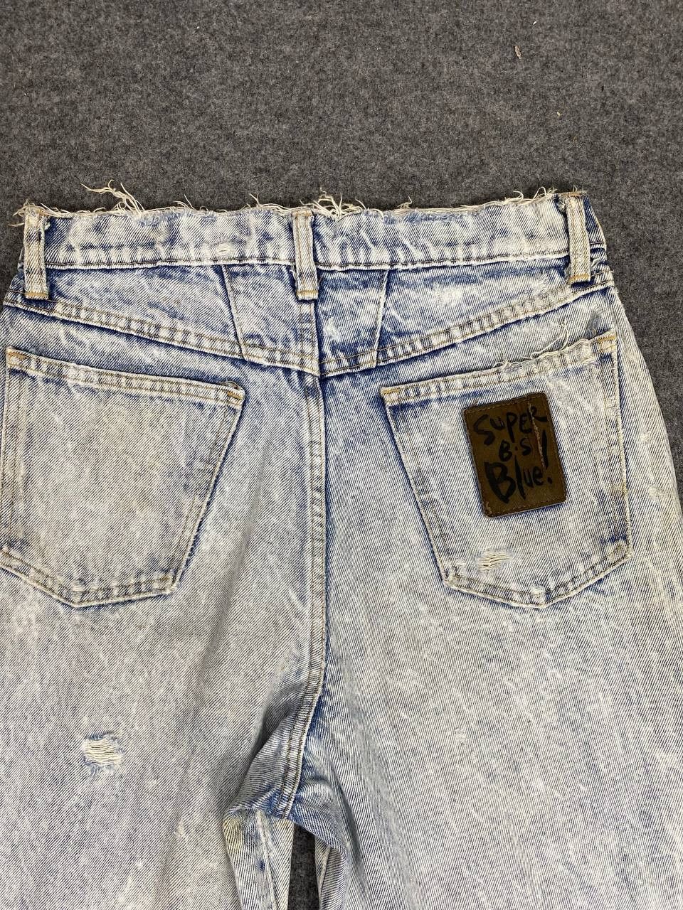 Japanese Brand bobson japanese brand acid wash distressed denim Size US 30 / EU 46 - 3 Thumbnail