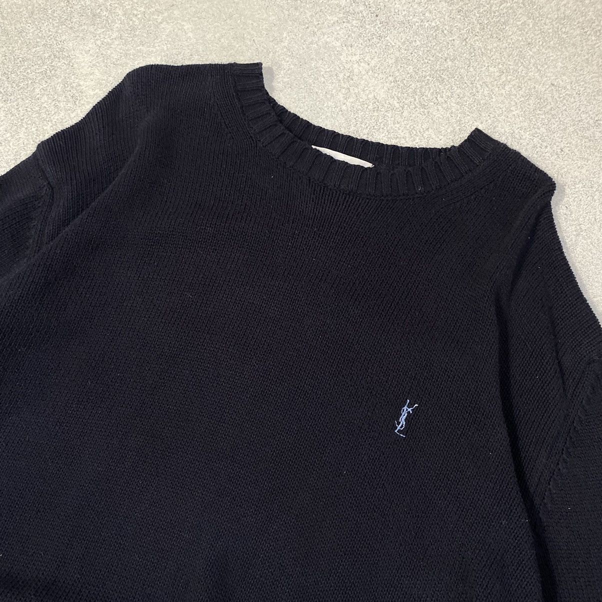 Yves Saint Laurent Vintage Yves Saint Lauren Sweatshirt sweater old money Size US XL / EU 56 / 4 - 3 Thumbnail
