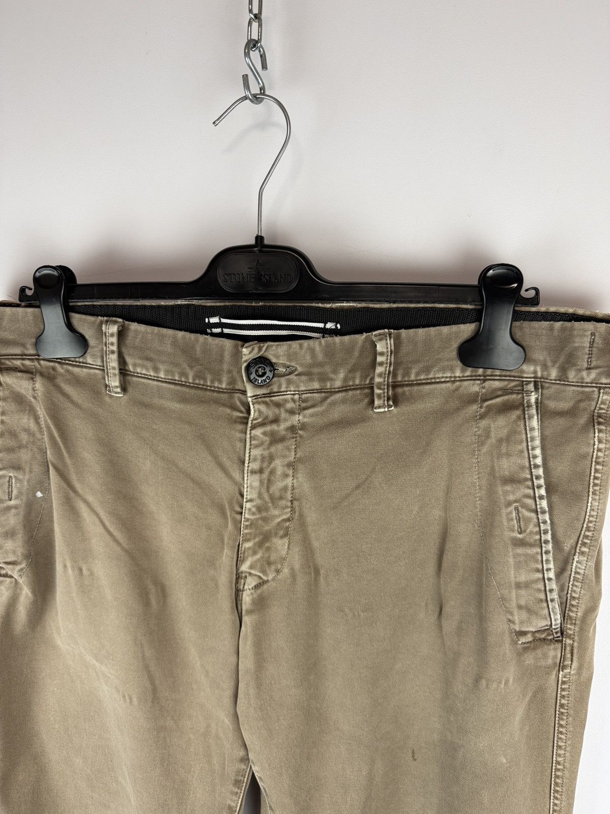 Stone Island Beige Stone Island cargo trousers Size US 36 / EU 52 - 4 Thumbnail
