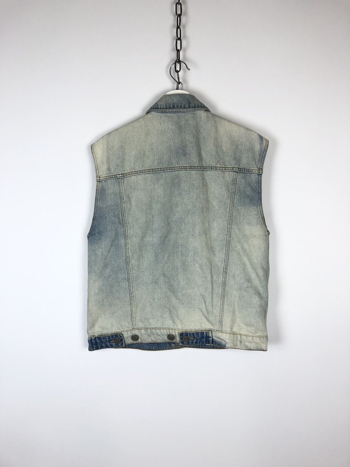 Samsoe Samsoe Samsoe Samsoe Denim Vest Jacket Blue size L Size US L / EU 52-54 / 3 - 7 Thumbnail