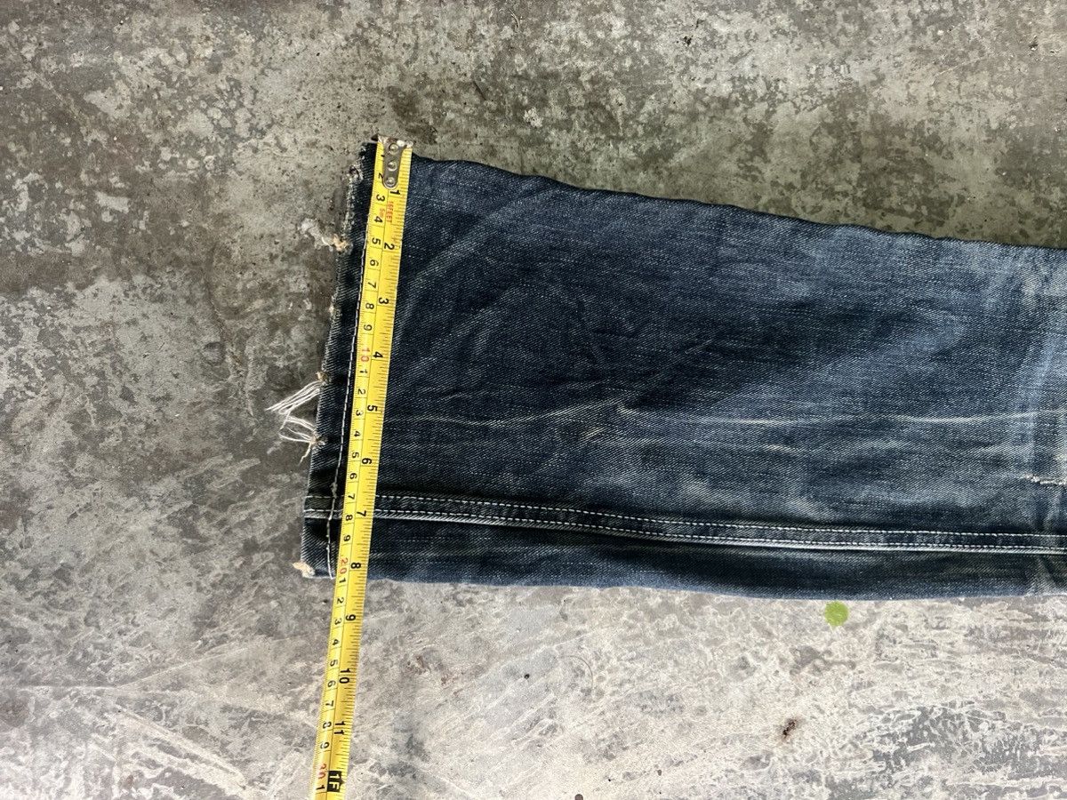 If Six Was Nine × Japanese Brand × Vintage Flare Mudwash Crazy Denim Size US 33 - 12 Thumbnail