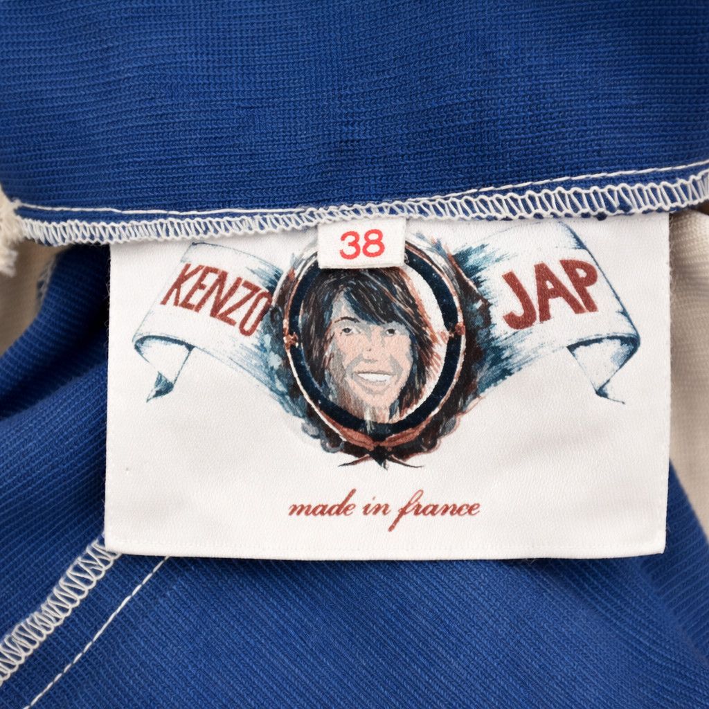 Kenzo 1980s 80s Kenzo Takada Linen Kenzo Jap Portrait Label Dress Size M / US 6-8 / IT 42-44 - 12 Thumbnail