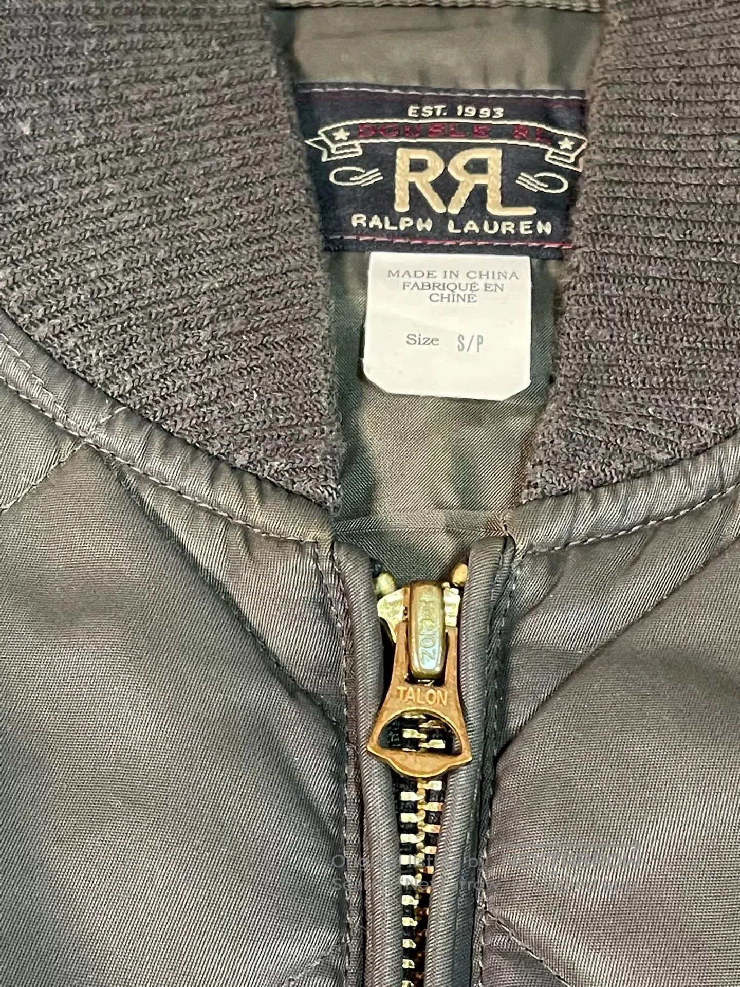 RRL Ralph Lauren Ralph Lauren Classic Quilted Cotton Jacket. Size US S / EU 44-46 / 1 - 2 Thumbnail