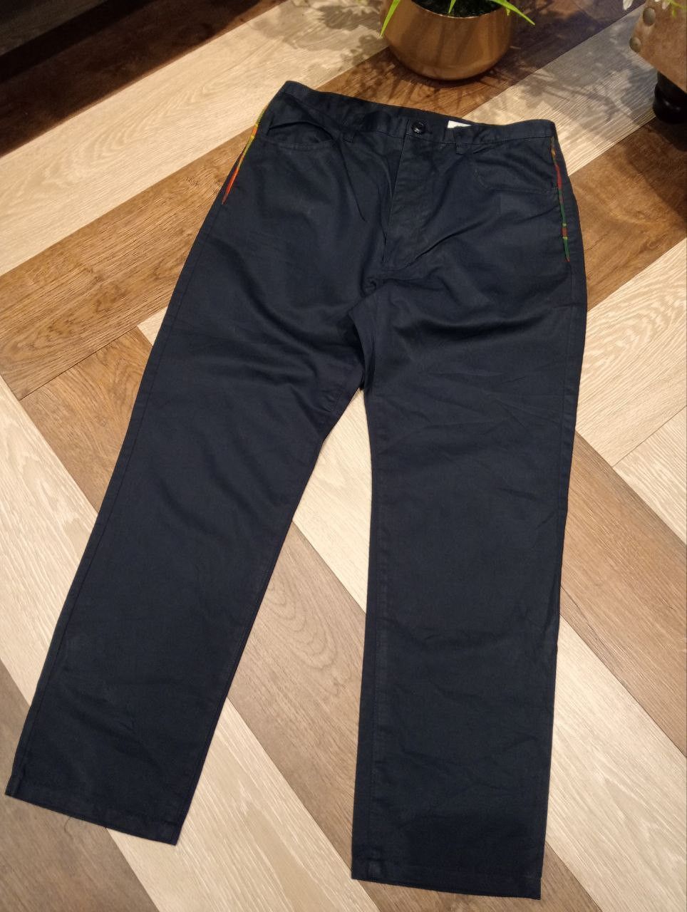 Issey Miyake SUNAOKUWAHARA by ISSEY MIYAKE CROPPED PANTS Size US 29 - 3 Thumbnail