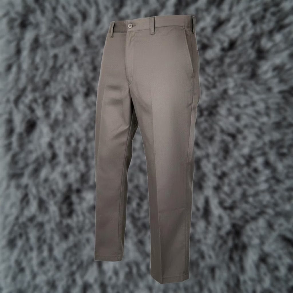 Dickies Dickies Pants Boys XL Chino Twill Gray 40x30 Regular Zip Front Pockets Logo Vintage No Mens Boys 40in 30in Size US 36 / EU 52 - 1 Thumbnail