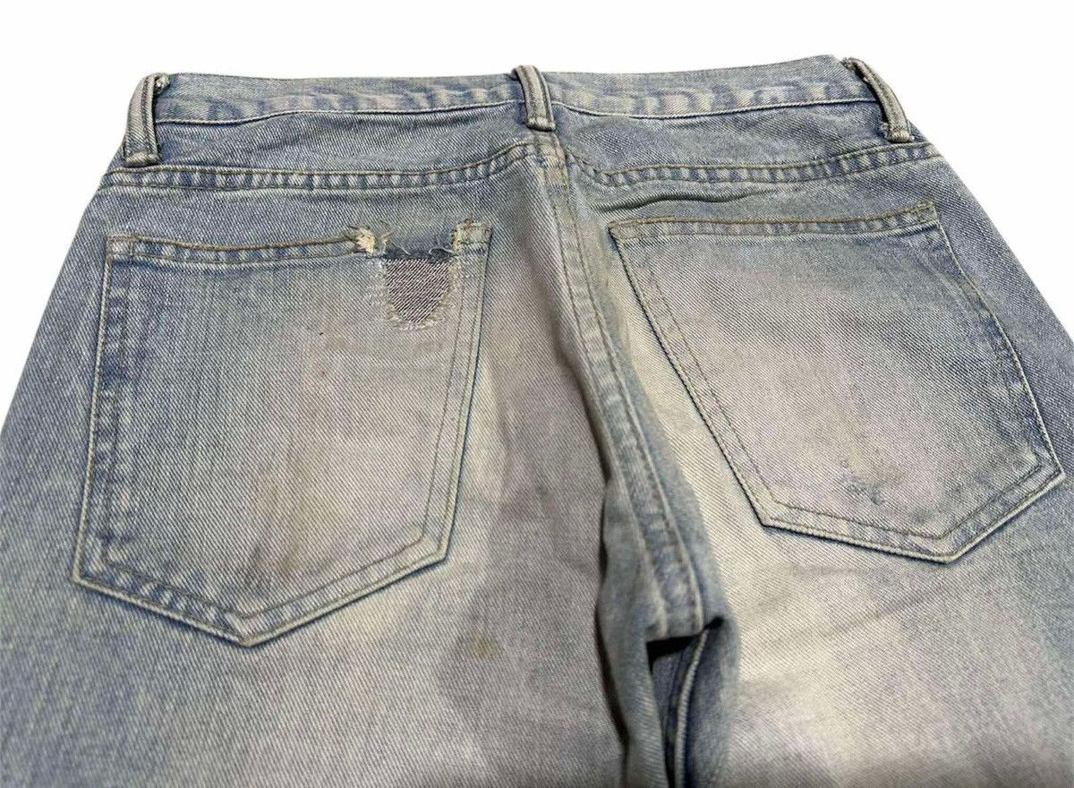 If Six Was Nine 🔥Y2K Archived LED Rechwe Mud Wash Flared Denim Distressed Size US 29 - 10 Thumbnail