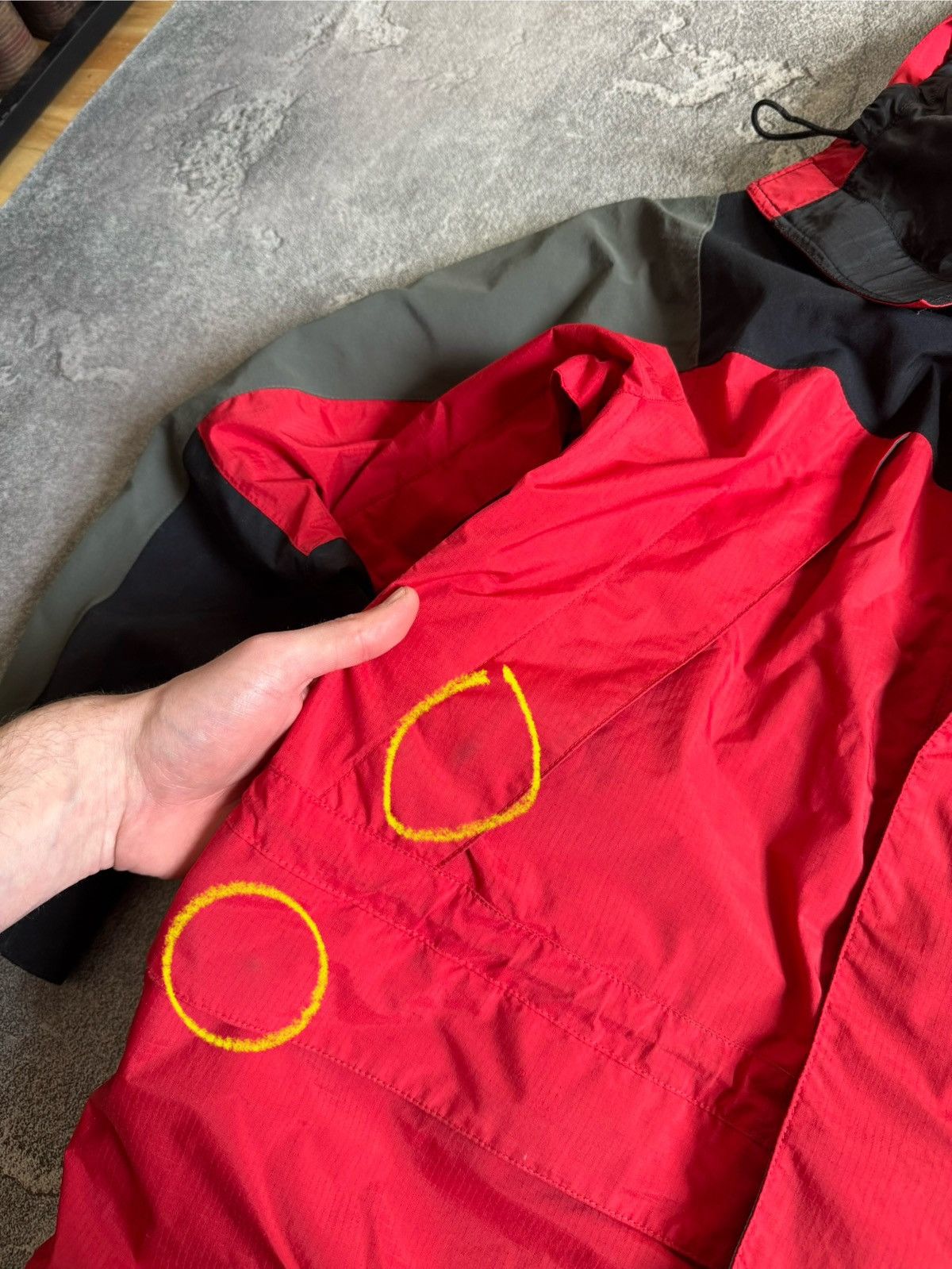 The North Face × Vintage The North Face M TNF goretex jacket zip vintage parka 90s Size US M / EU 48-50 / 2 - 18 Thumbnail