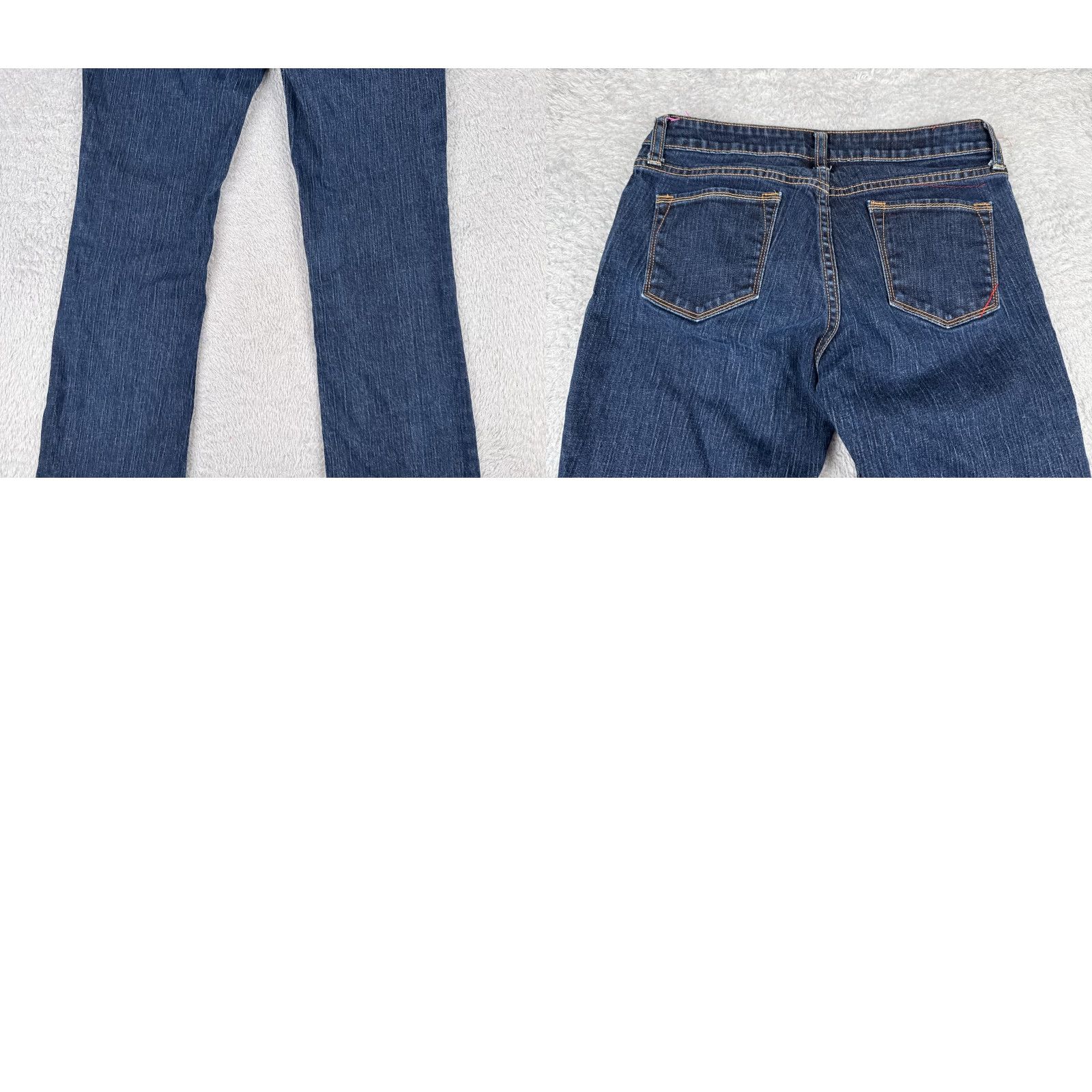 Banana Republic VINTAGE Banana Republic Jeans Women 8 Blue Denim Classic Bootcut Dark Cotton Low 30x31 Size 30" / US 8 / IT 44 - 10 Thumbnail