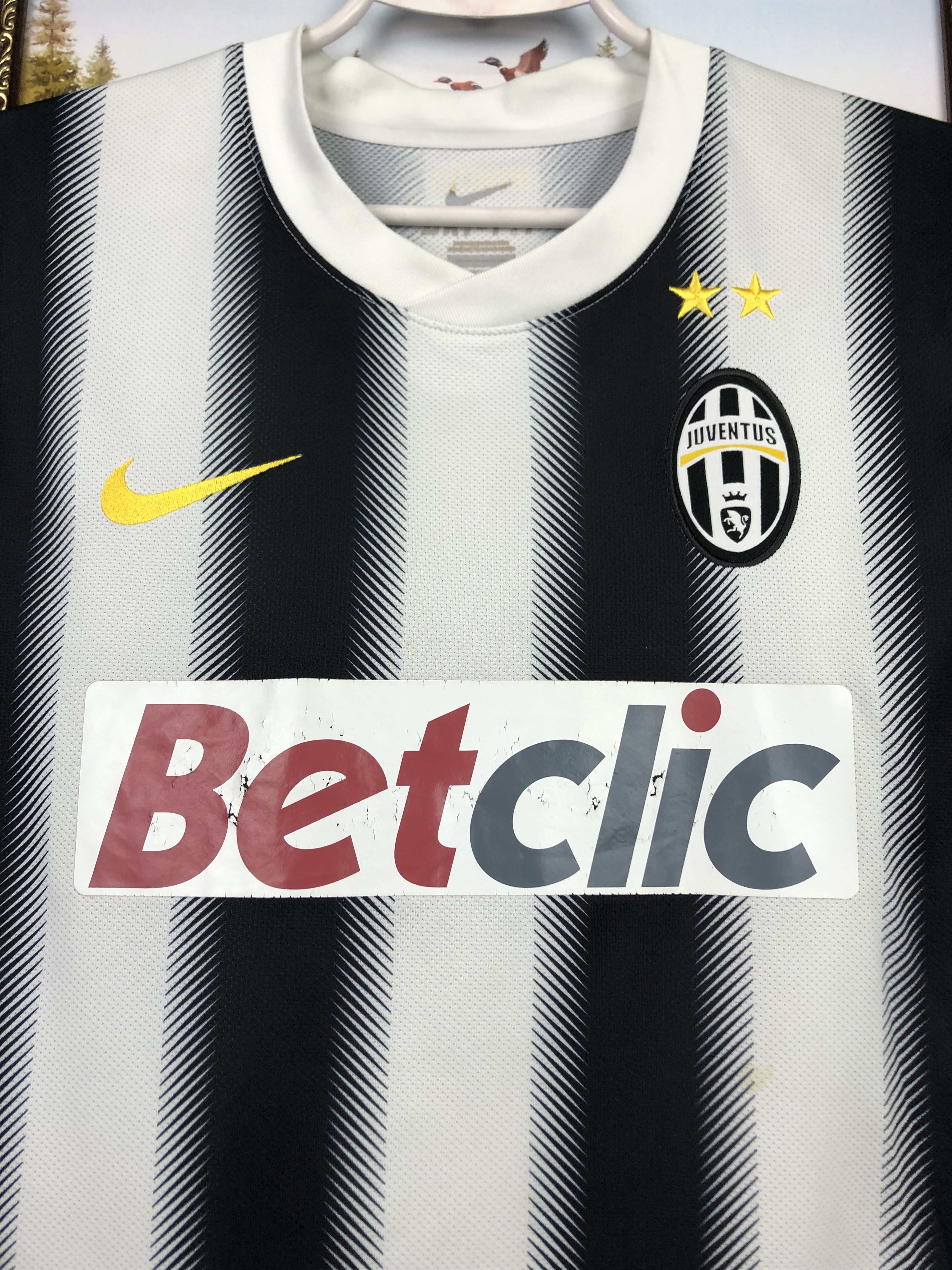 Nike Juventus football shirt 2011 Soccer Nike Jersey Maglia Size US M / EU 48-50 / 2 - 3 Thumbnail