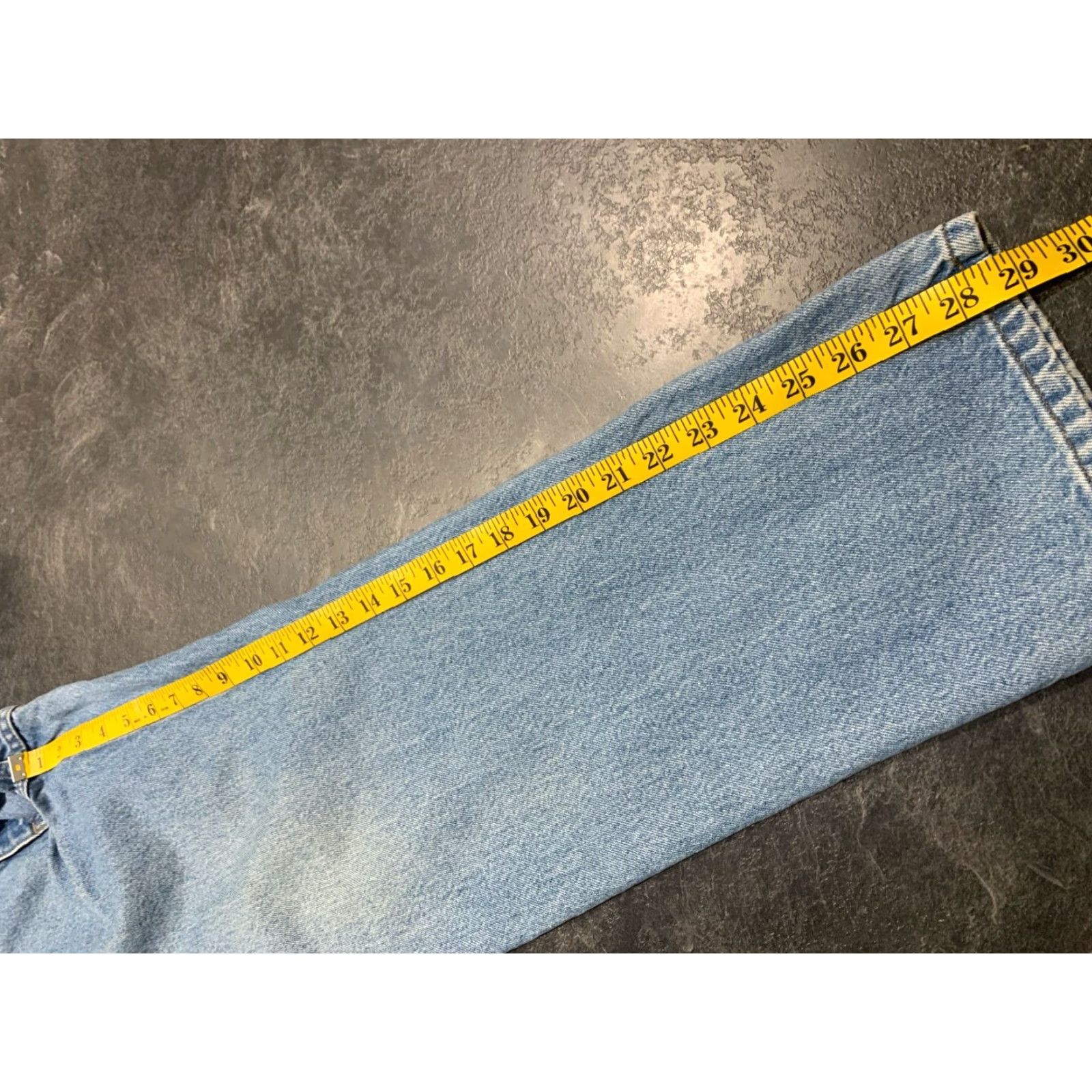Vintage VINTAGE L.L. Bean Double L Hidden Comfort Waist Mens High Rise Straight Leg Jeans 36x29 Blue Cotton Size US 36 / EU 52 - 7 Thumbnail