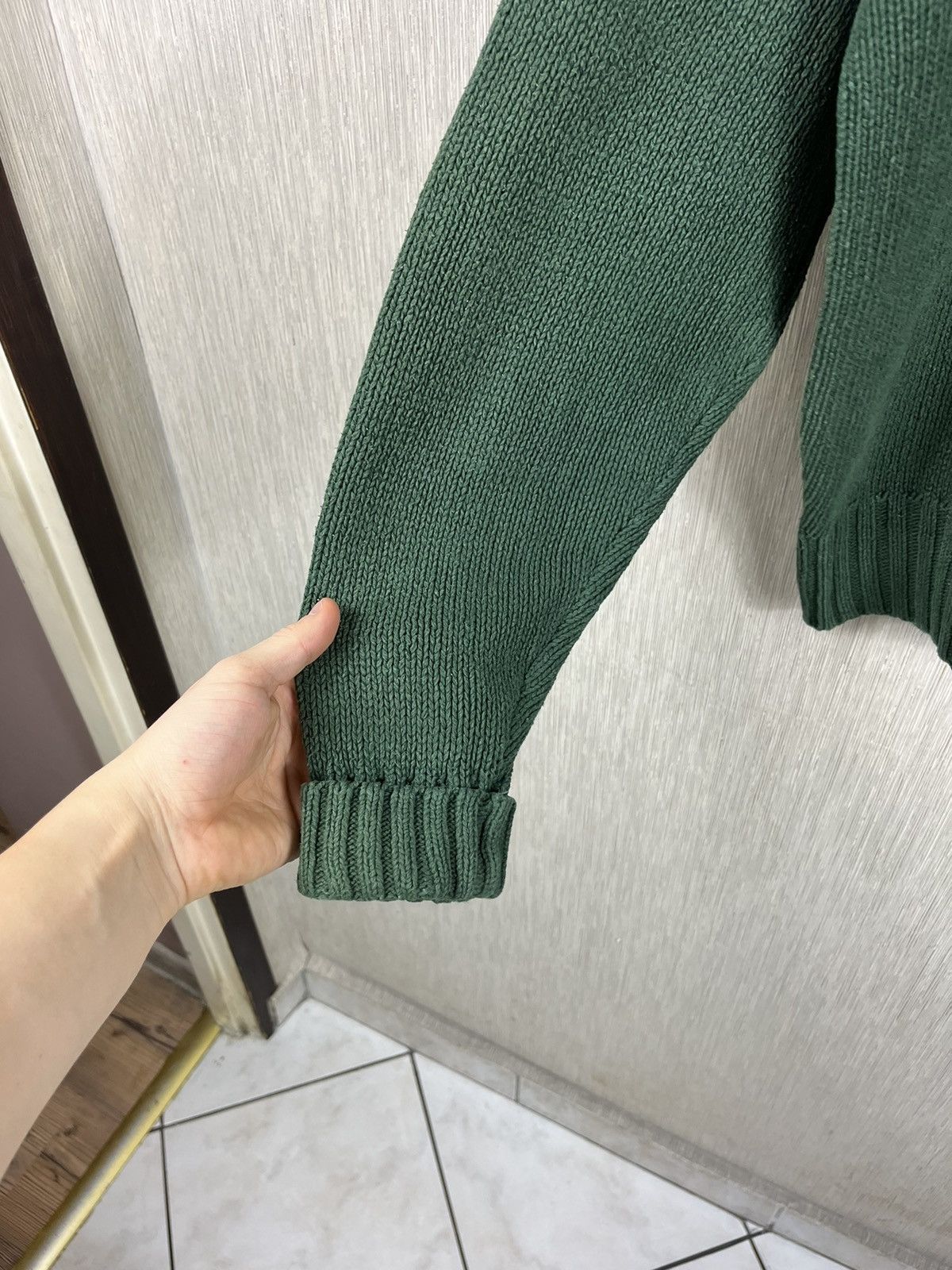 Polo Ralph Lauren × Vintage Vintage Polo by Ralph Lauren knit crewneck sweater forest Size US M / EU 48-50 / 2 - 13 Thumbnail