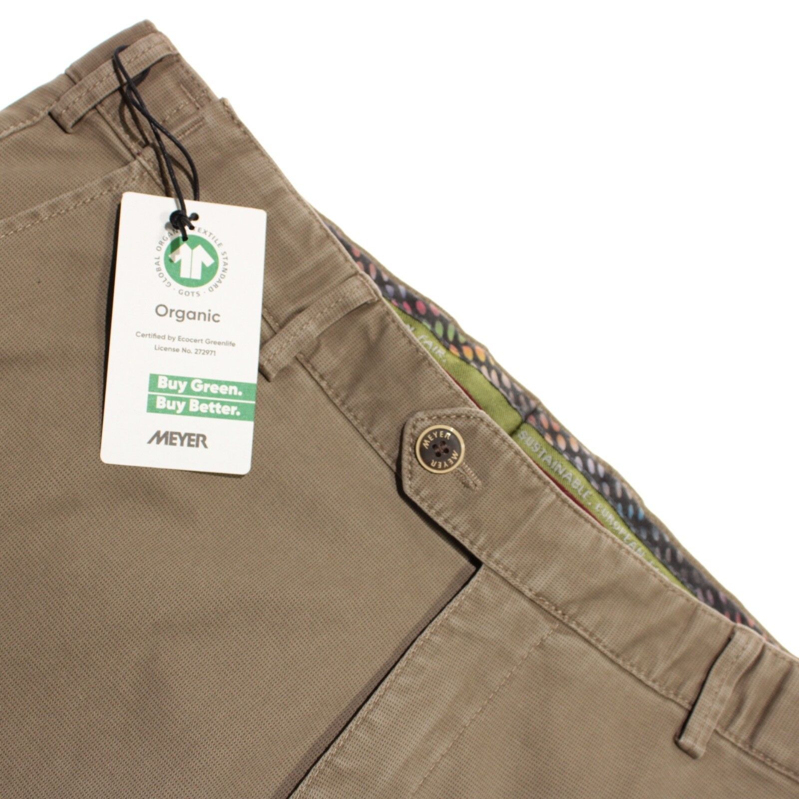 Other Meyer New with tags Chino Size 34 US In Beige Size US 34 / EU 50 - 1 Thumbnail