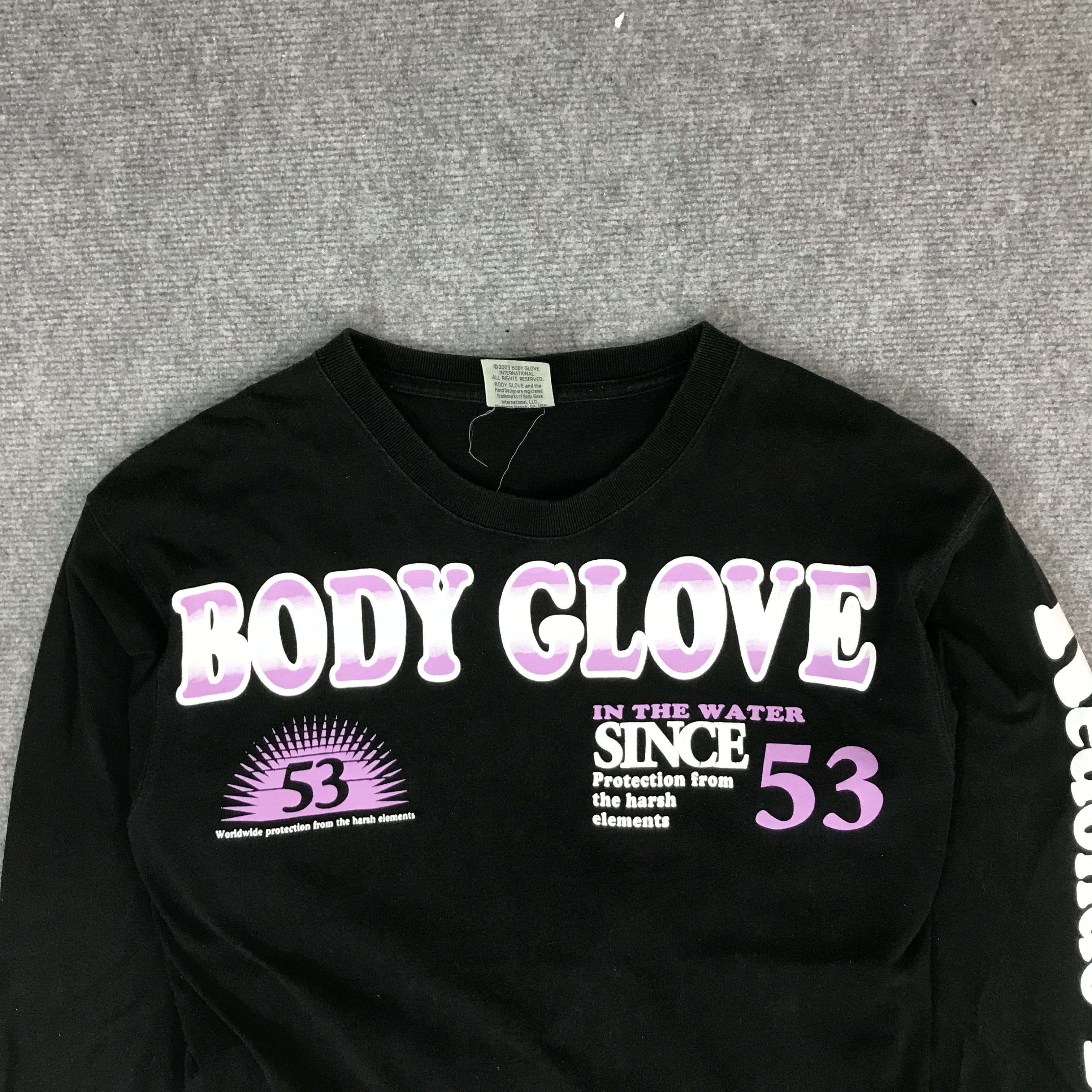 Body Glove BODY GLOVE SURF BRAND BLACK LONG SLEEVE T-SHIRT Size US L / EU 52-54 / 3 - 2 Thumbnail