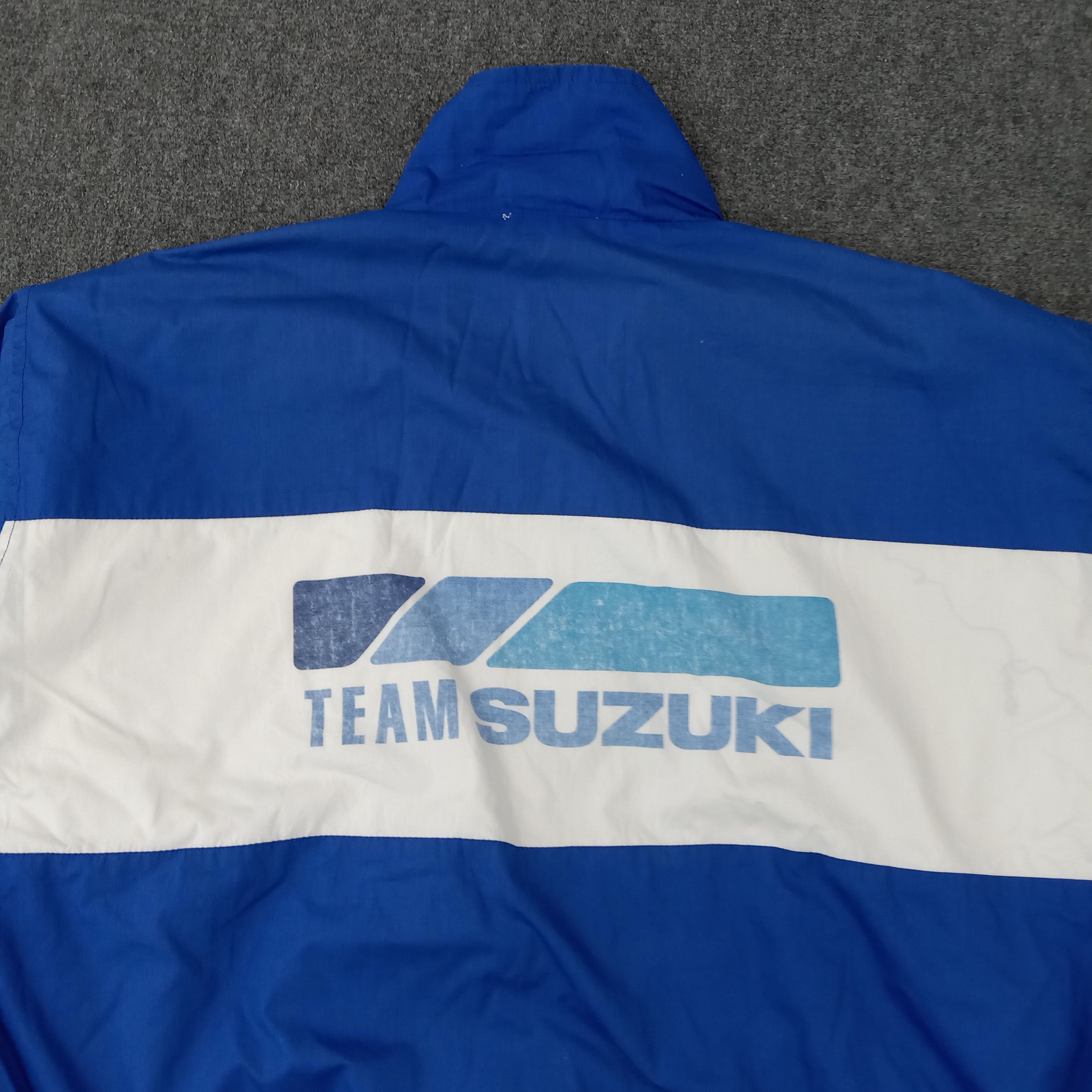 Japanese Brand × Vintage Team Suzuki MotoGP Racing Team Windbreaker Jacket C230N13 Size US XXL / EU 58 / 5 - 2 Thumbnail