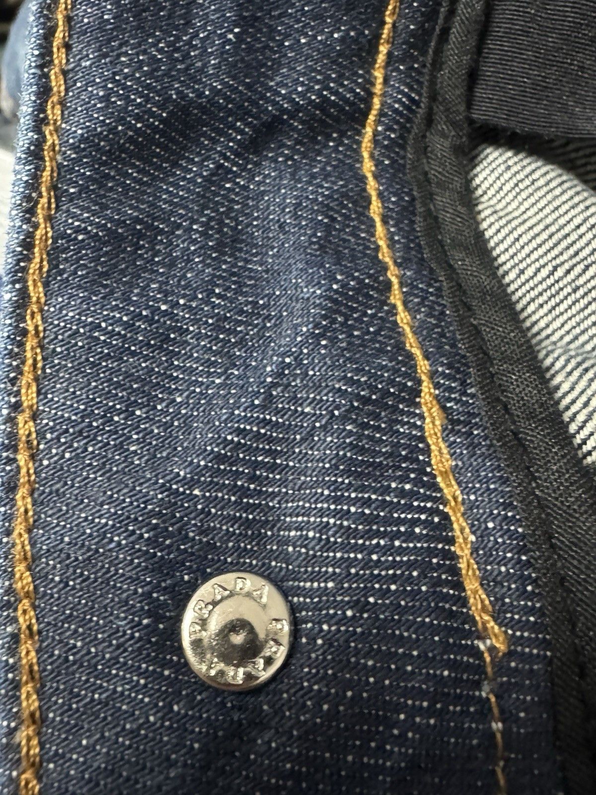 Prada PRADA Milano Indigo Wash Denim Jeans Straight Fit Made Italy Size US 31 - 14 Thumbnail