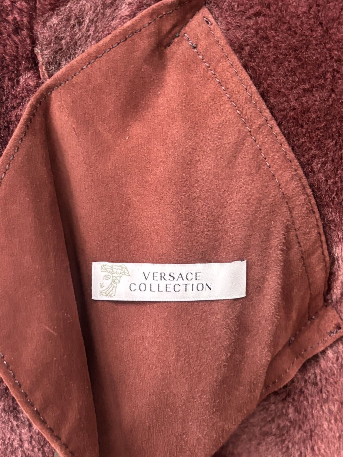 Versace Jeans Couture Versace Shearling Leather Trench Coat Size M / US 6-8 / IT 42-44 - 11 Thumbnail