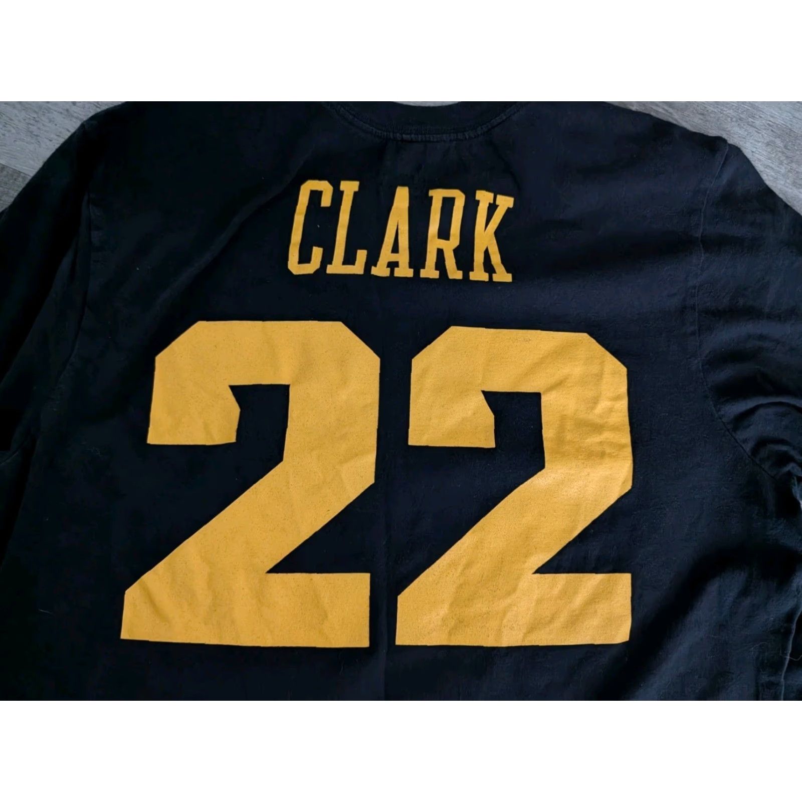 Nike Nike Caitlyn Clark Athletic T-Shirt Women's Size M Black Yellow Graphic Basketball Size M / US 6-8 / IT 42-44 - 8 Thumbnail