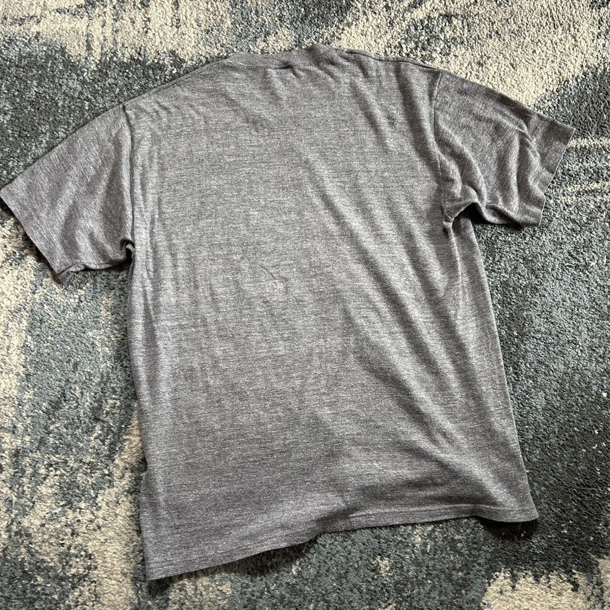 Jerzees 80s CiNCiNNATi REDS TEE DARK HEATHER GREY MADE in USA MLB Size US XL / EU 56 / 4 - 9 Thumbnail