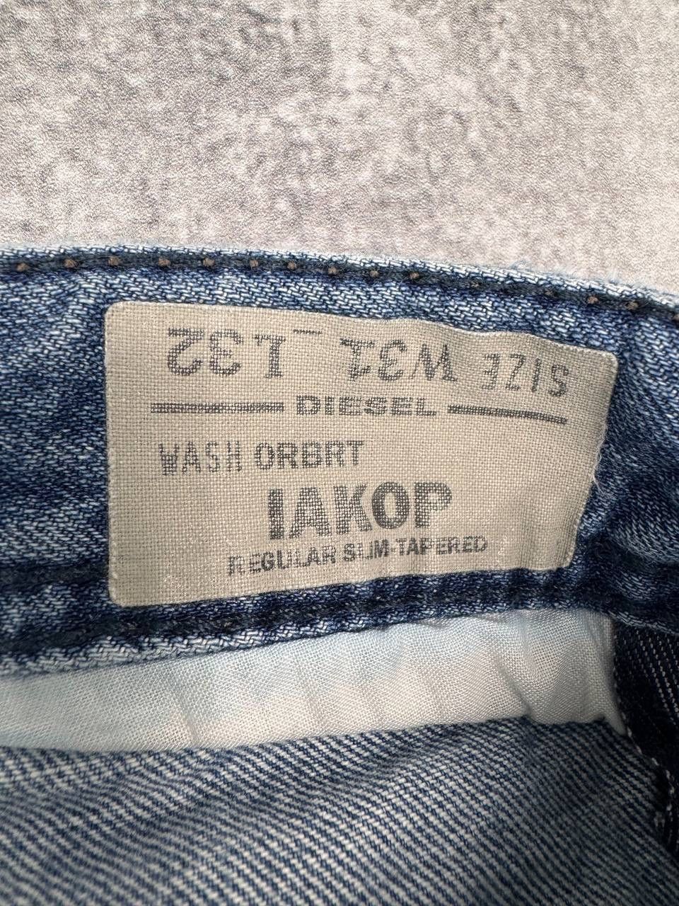 Diesel Diesel Iakop Mens Blue Denim Pants Jeans Size US 31 - 9 Thumbnail