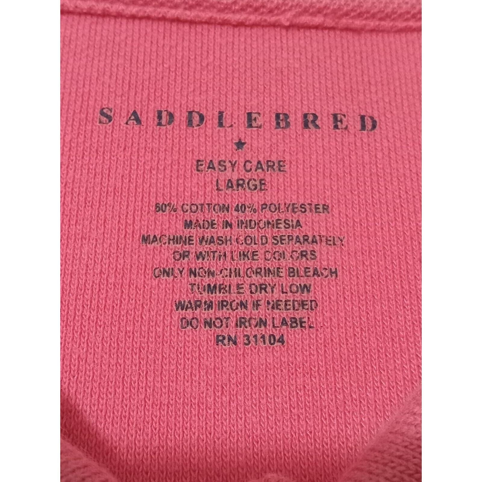 Saddlebred Saddlebred Polo Shirt L Mens Easy Care Short Sleeve 2 Button Size US L / EU 52-54 / 3 - 4 Thumbnail