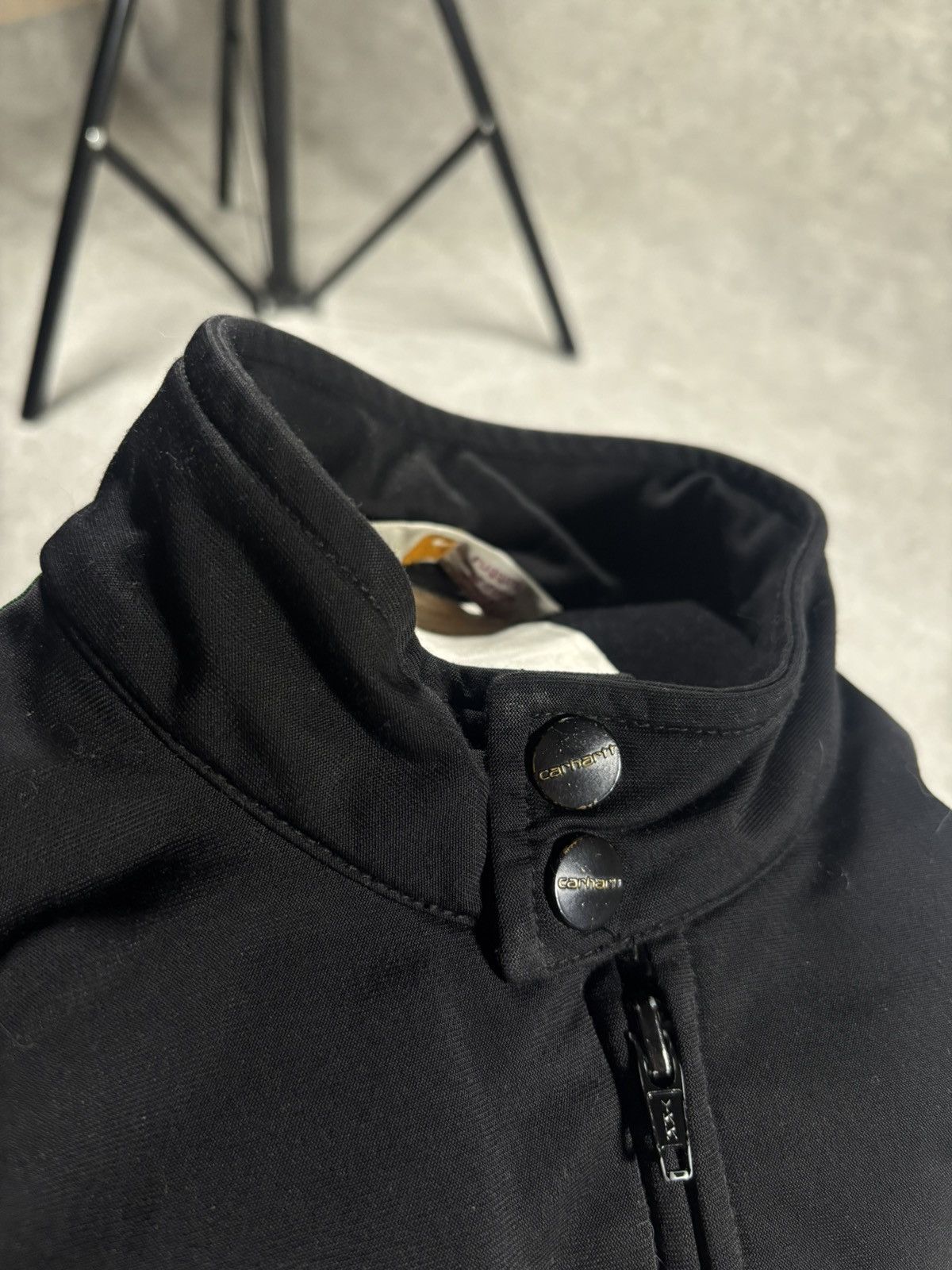 Carhartt Carhartt Zip Track green y2k vinate streetwear light jacket Size US L / EU 52-54 / 3 - 4 Thumbnail