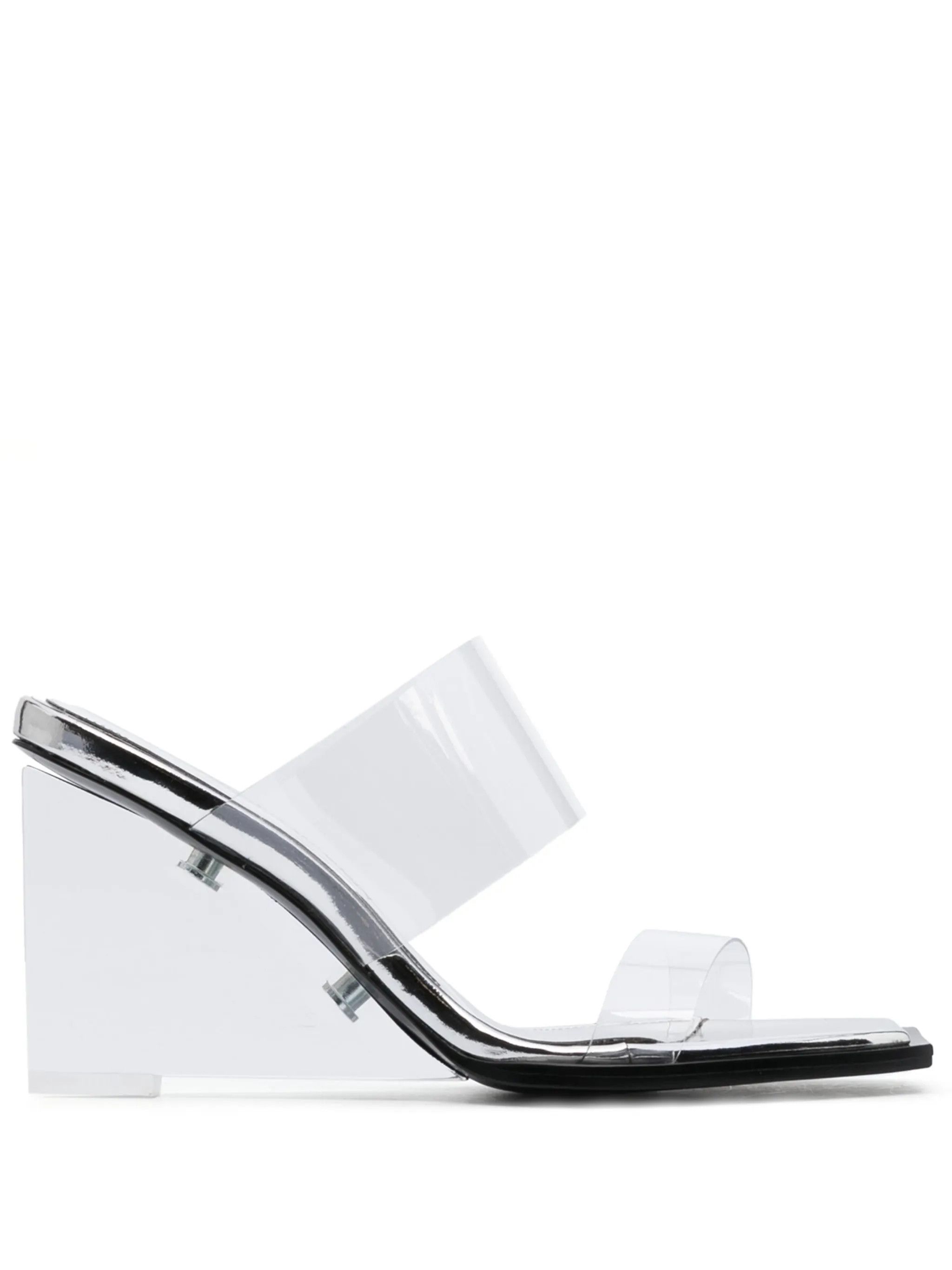 Alexander McQueen o1y0225 Sandals in Transparent Size US 7 / IT 37 - 1 Thumbnail