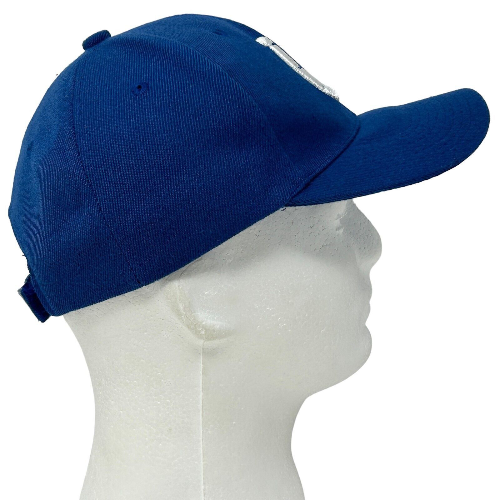 NFL Indianapolis Colts Hat Cap Blue Strapback NFL Team Apparel Size ONE SIZE - 5 Thumbnail