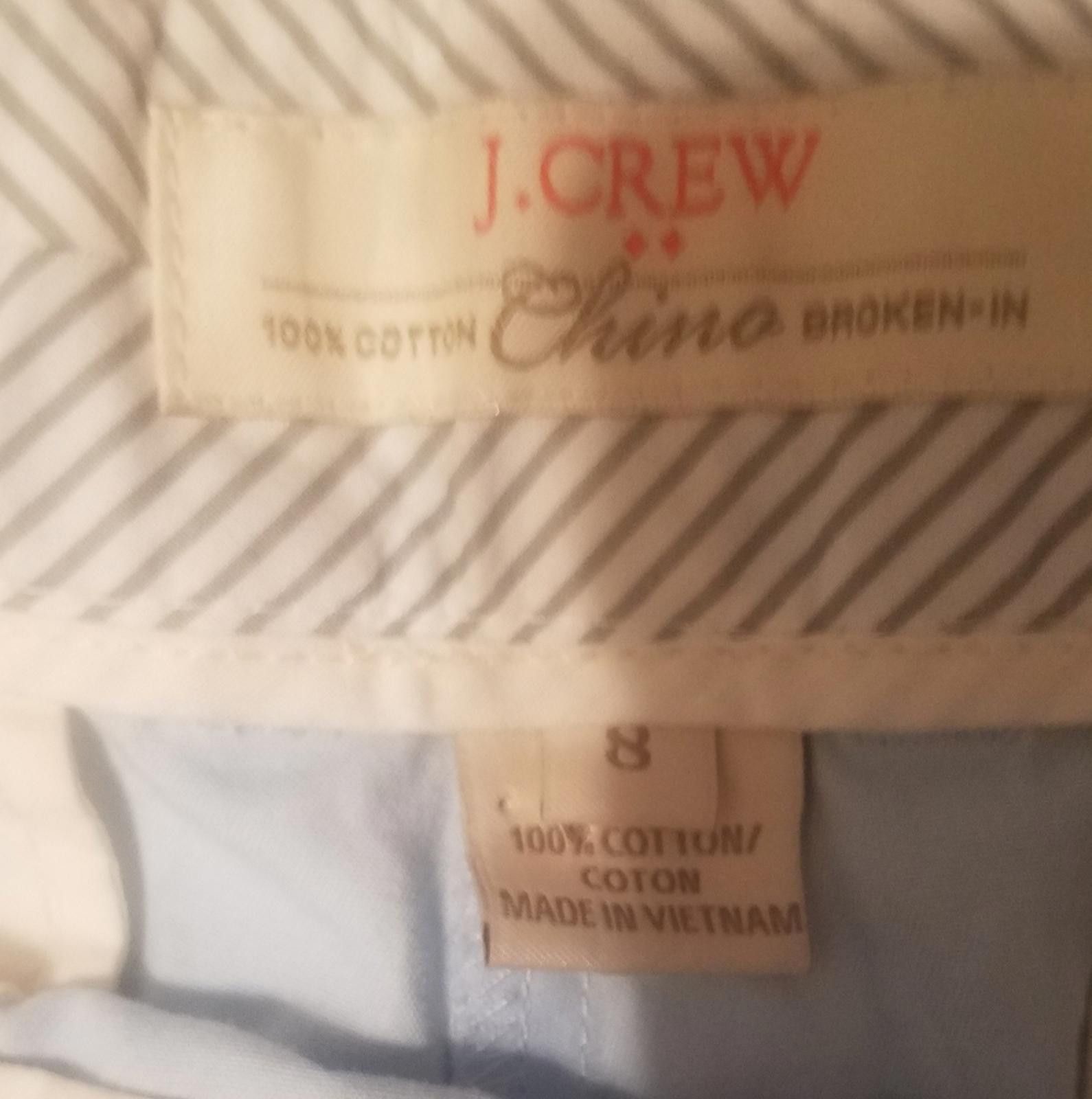 J.Crew J Crew Chino Broke In Blue Shorts Size 8 Size 30" / US 8 / IT 44 - 2 Thumbnail