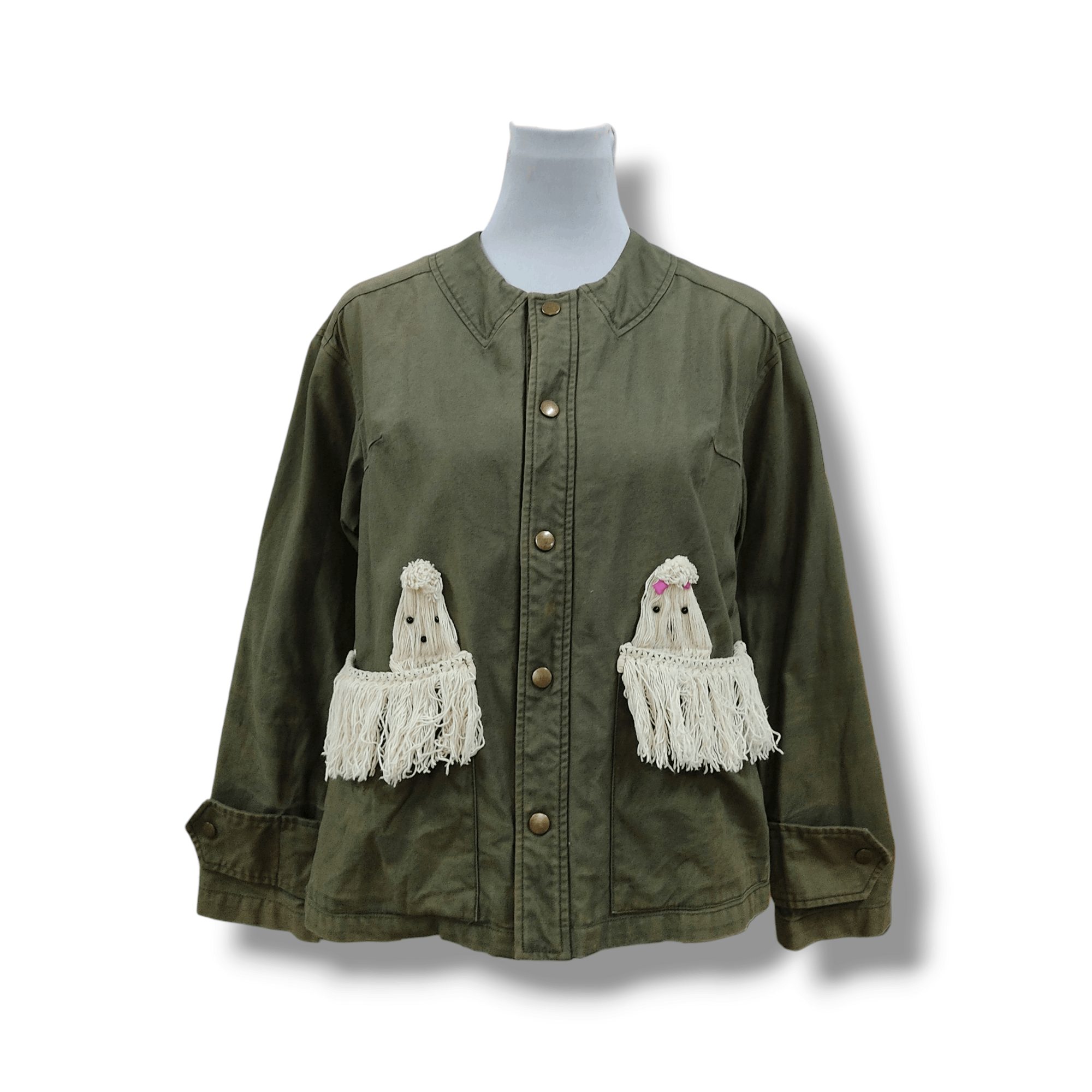 Ne-Net Issey Miyake Ne-Net Maltese Olive Outerwear Jacket Size M / US 6-8 / IT 42-44 - 1 Thumbnail