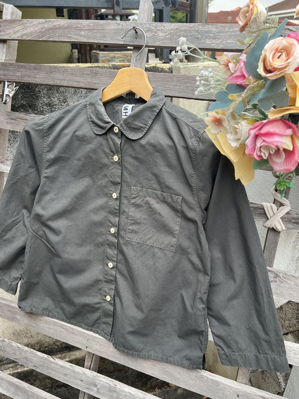 Margaret Howell Margaret Howell Utility Work Shirt | Minimalist Japan Style Size S / US 4 / IT 40 - 3 Thumbnail