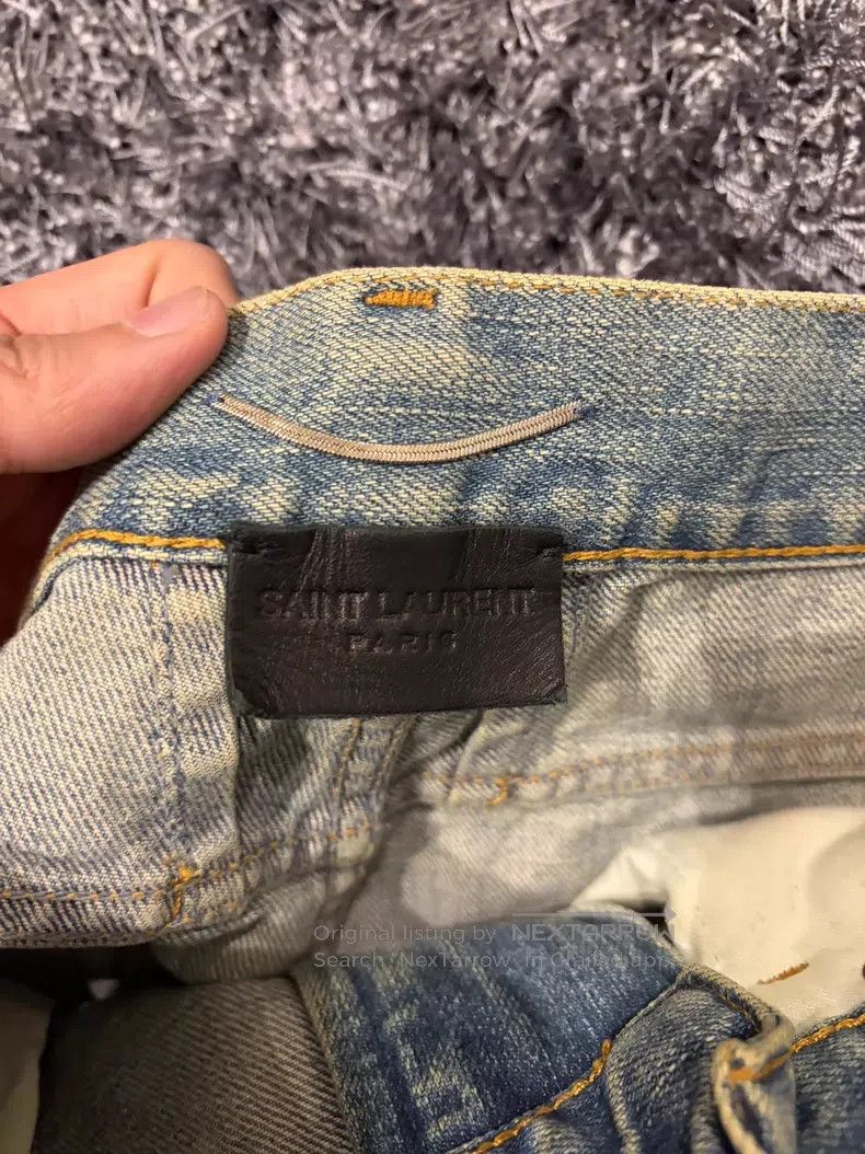 Saint Laurent Paris Saint Laurent Paris jeans i Size US 28 / EU 44 - 3 Thumbnail