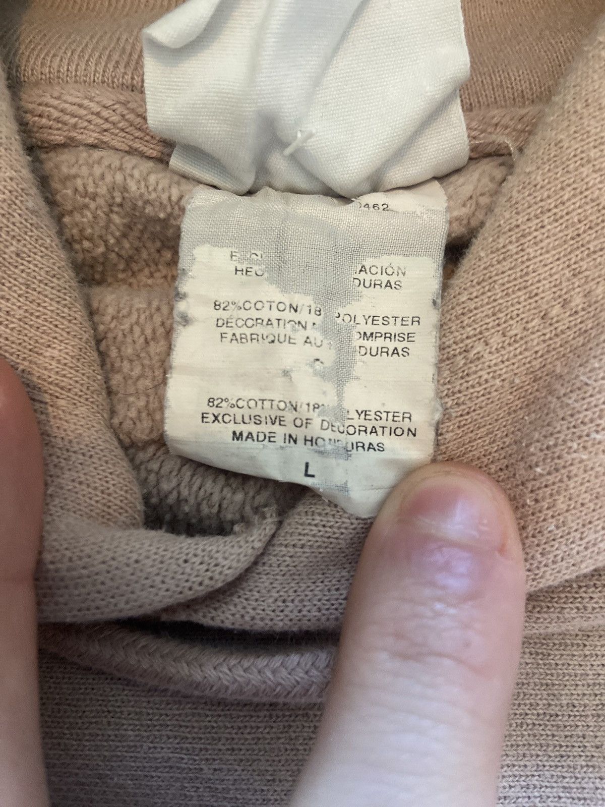 Champion 00’s Men’s Champion Reverse Weaved Light Pink Hoodie Size US L / EU 52-54 / 3 - 7 Thumbnail