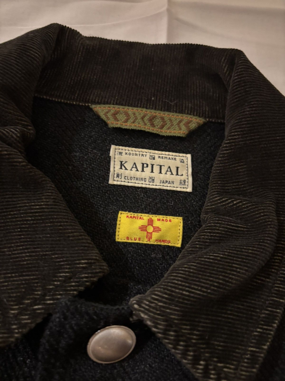 Kapital Kountry Blue Hands Chimayo Jacket Size US M / EU 48-50 / 2 - 2 Thumbnail