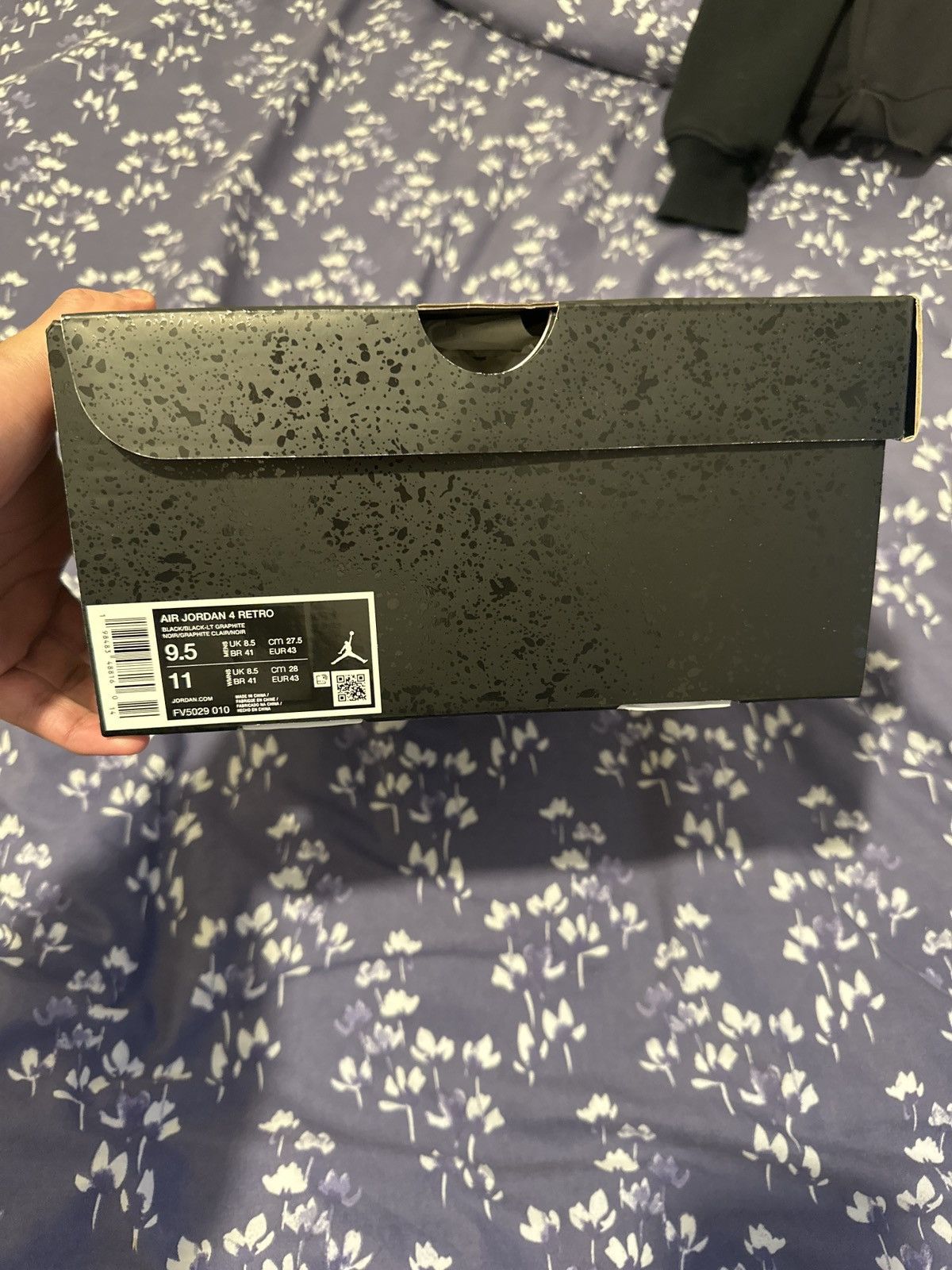 Jordan Brand Jordan 4 black cats 2025 Size US 9.5 / EU 42-43 - 3 Thumbnail