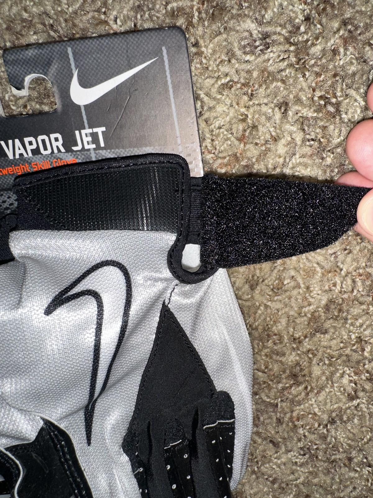 Nike Nike Boys Youth VaporJet Magnigrip Football Receiver Gloves Size ONE SIZE - 9 Thumbnail