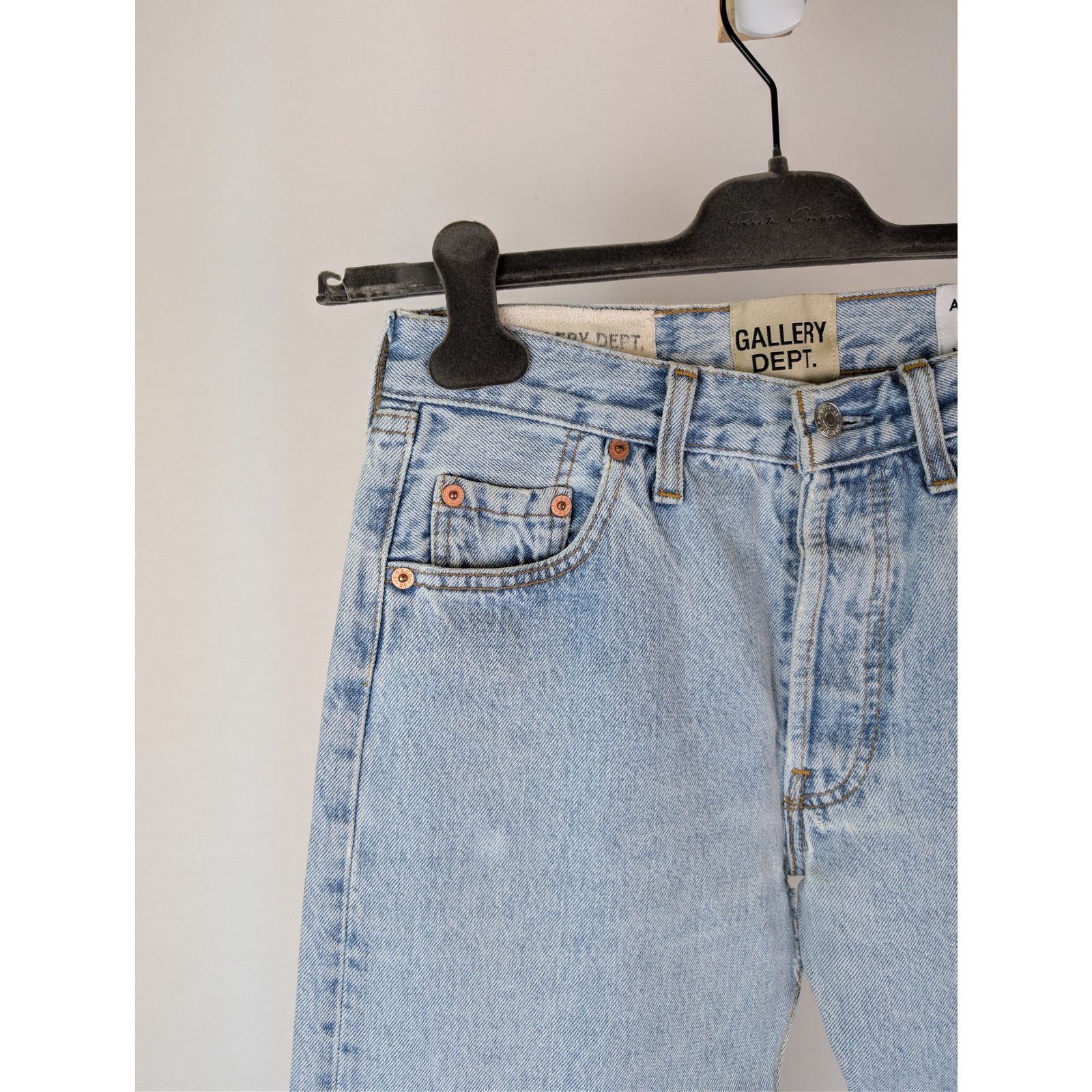 Gallery Dept. o1rshd1 5001 Denim Jeans in Indigo Blue Size US 26 / EU 42 - 6 Thumbnail