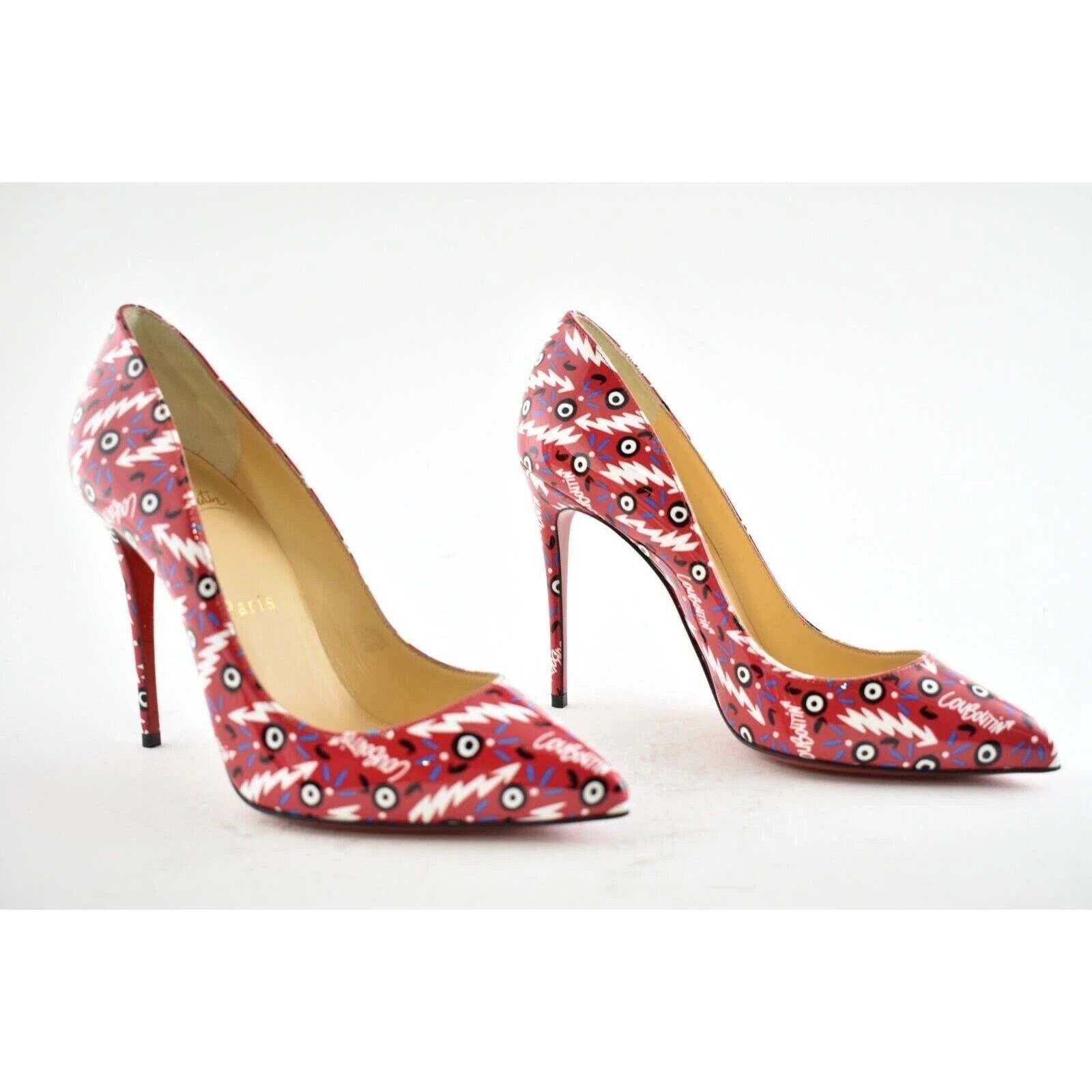 Christian Louboutin Christian Louboutin Pigalle Follies 100 Patent Ginzana Size US 6 / IT 36 - 4 Thumbnail