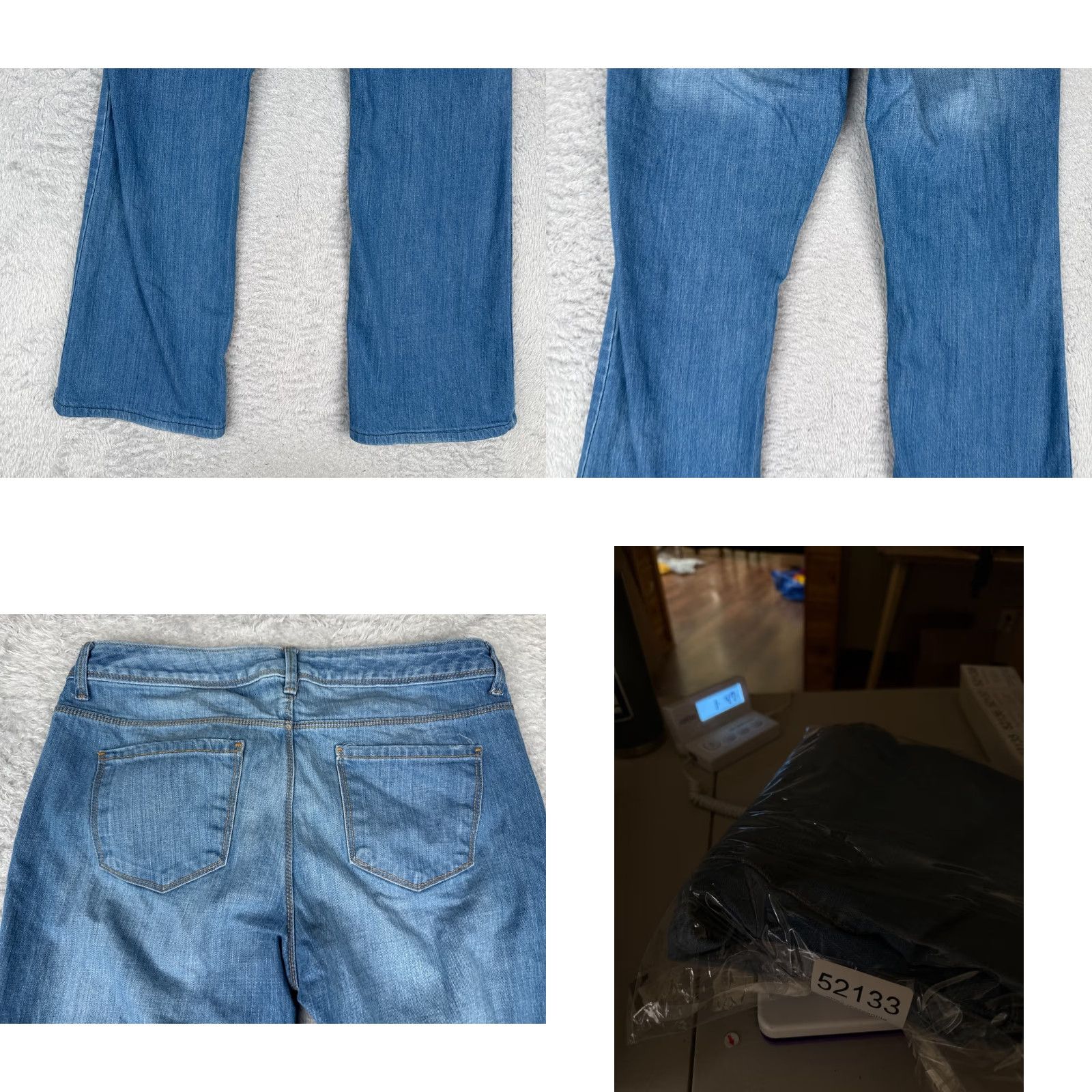Route 66 Route 66 Jeans Juniors 9 Blue Denim True Fit Flare Mid Rise Cotton Blend 31x30 Size 30" / US 8 / IT 44 - 10 Thumbnail