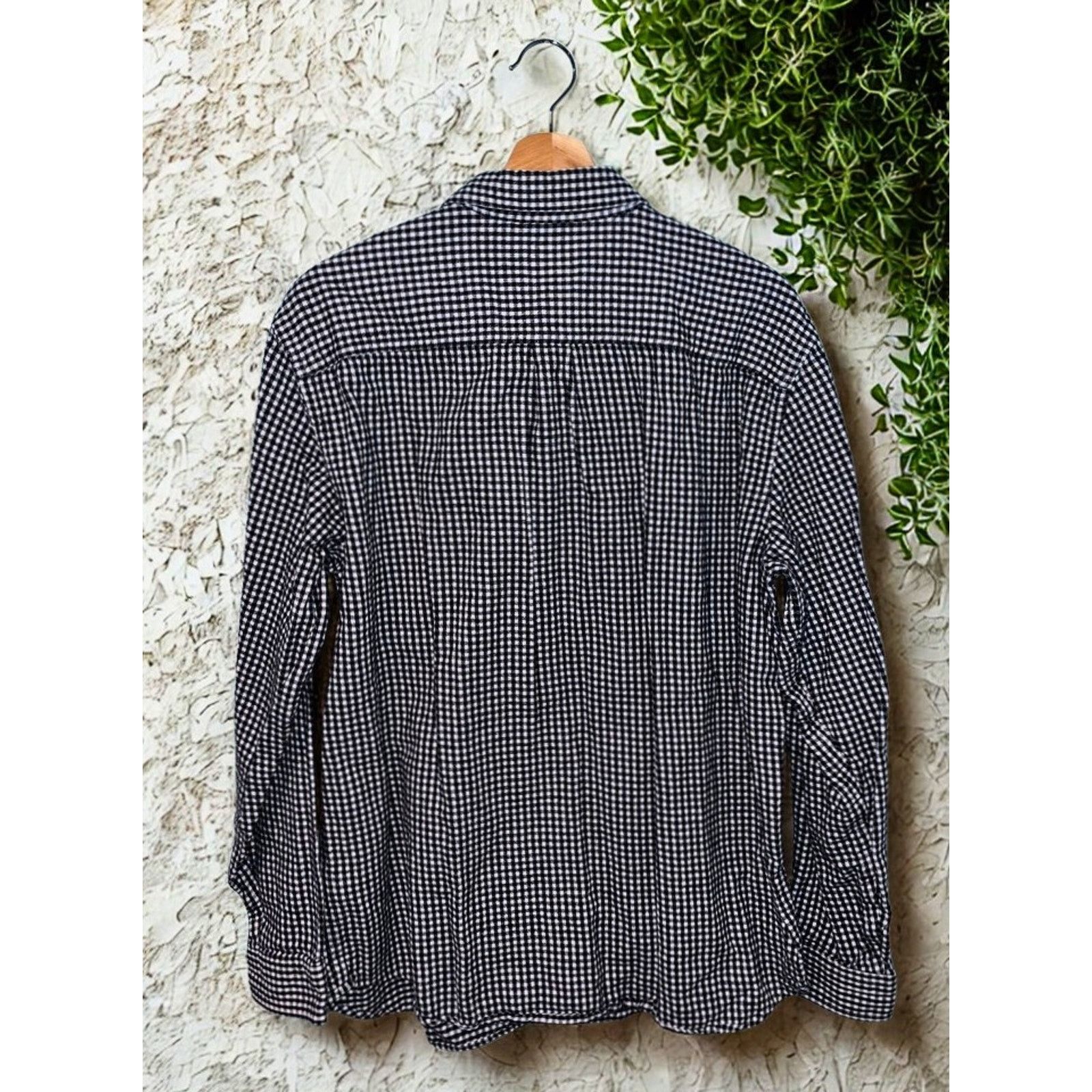 L.L. Bean LL Bean Large Micro Plaid Scotch Flannel Button Down Shirt Size US L / EU 52-54 / 3 - 3 Thumbnail