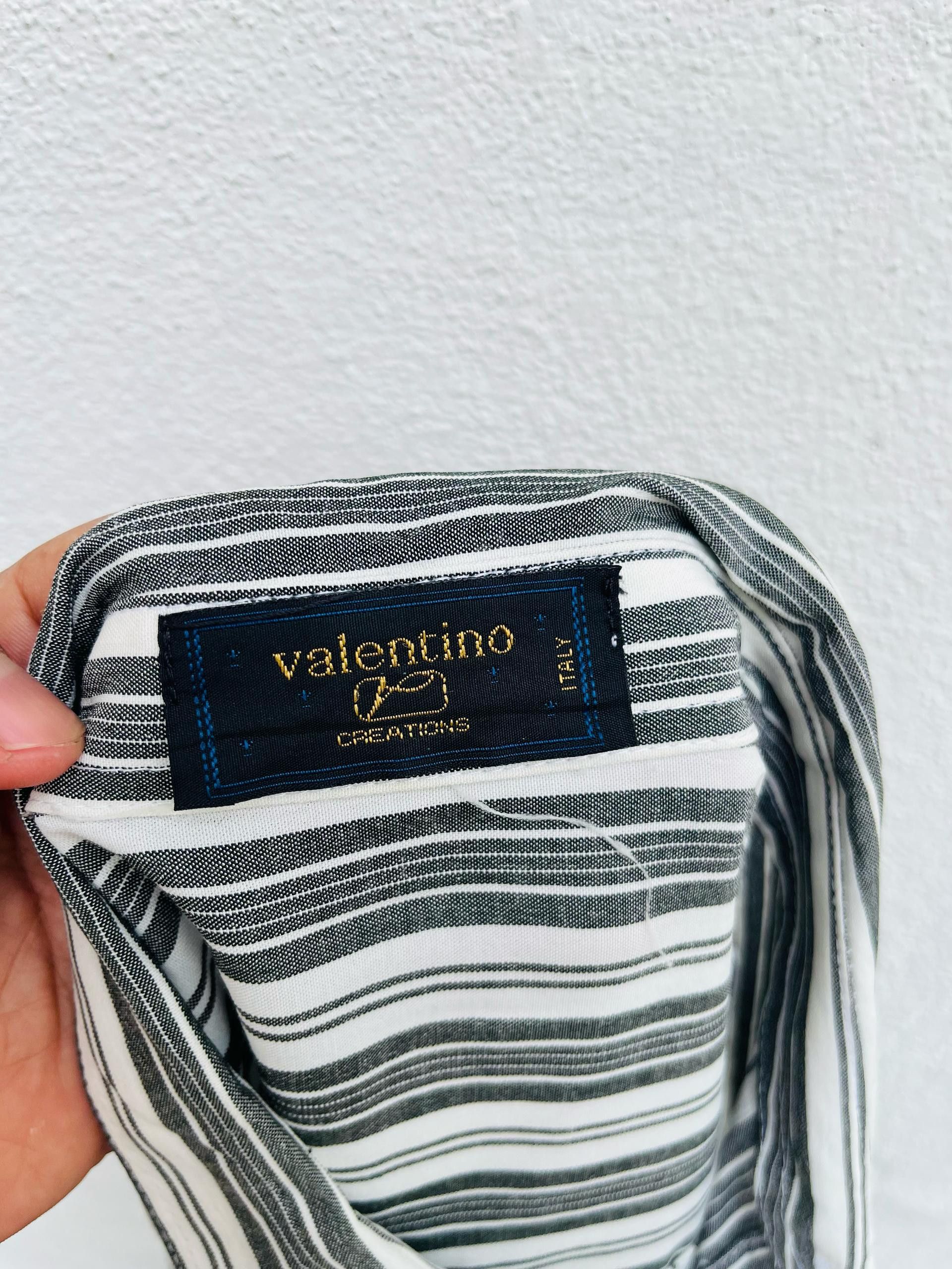 Valentino Vintage Valentino Striped Japanese Designer Fashion Style Size US L / EU 52-54 / 3 - 7 Thumbnail