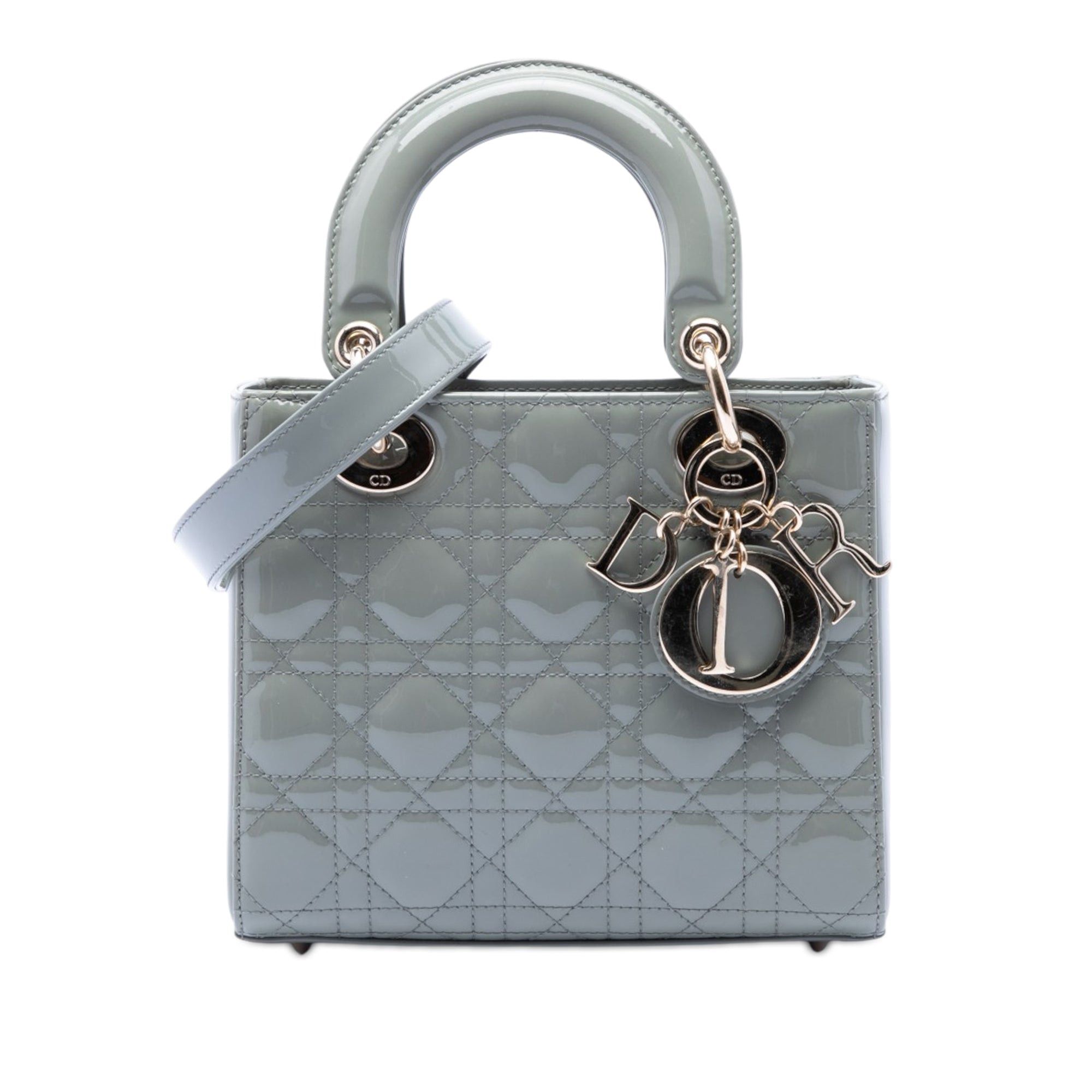 Dior Small Patent Cannage Lady Dior Size ONE SIZE - 1 Thumbnail