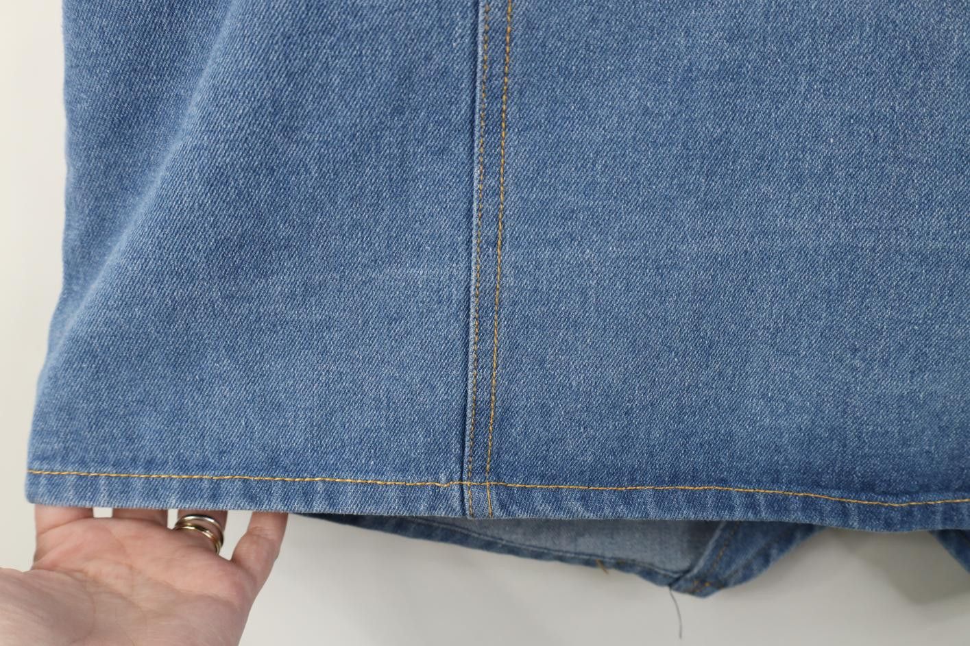 Vintage Vintage 90s Streetwear Western Cowboy Denim Jean Vest Jacket Size US XL / EU 56 / 4 - 10 Thumbnail
